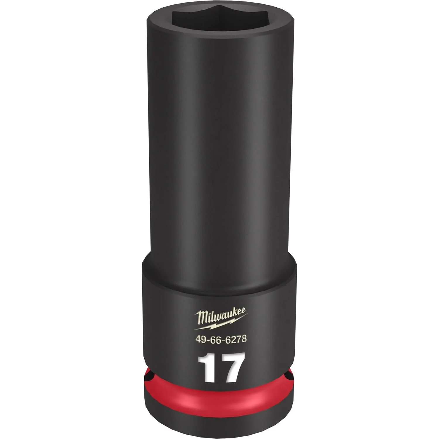 Milwaukee 49-66-6278 SHOCKWAVE Impact Duty 1/2-Inch Drive 17MM Deep 6 Point Socket - Image 1