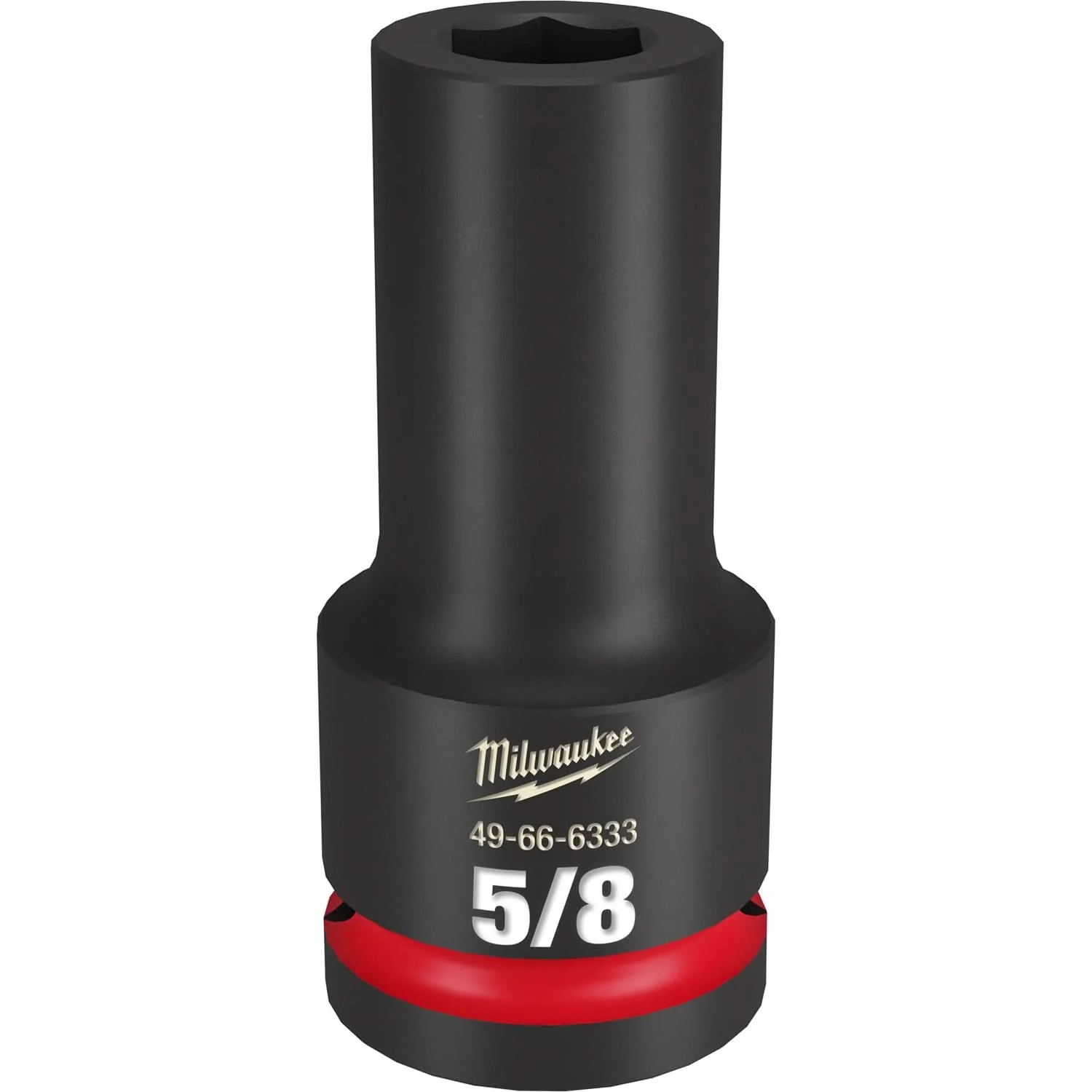 Milwaukee 49-66-6333 SHOCKWAVE Impact Duty 3/4-Inch Drive 5/8-Inch Deep 6 Point Socket - Image 1