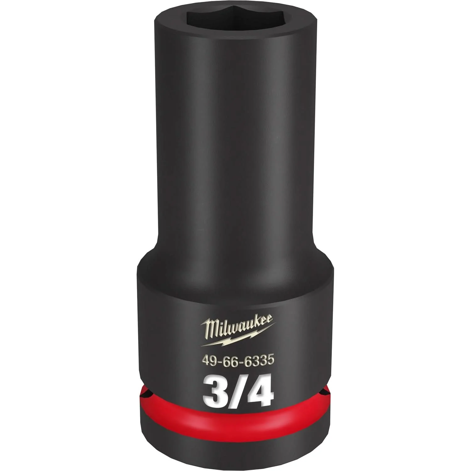 Milwaukee 49-66-6335 SHOCKWAVE Impact Duty 3/4-Inch Drive 3/4-Inch Deep 6 Point Socket - Image 1
