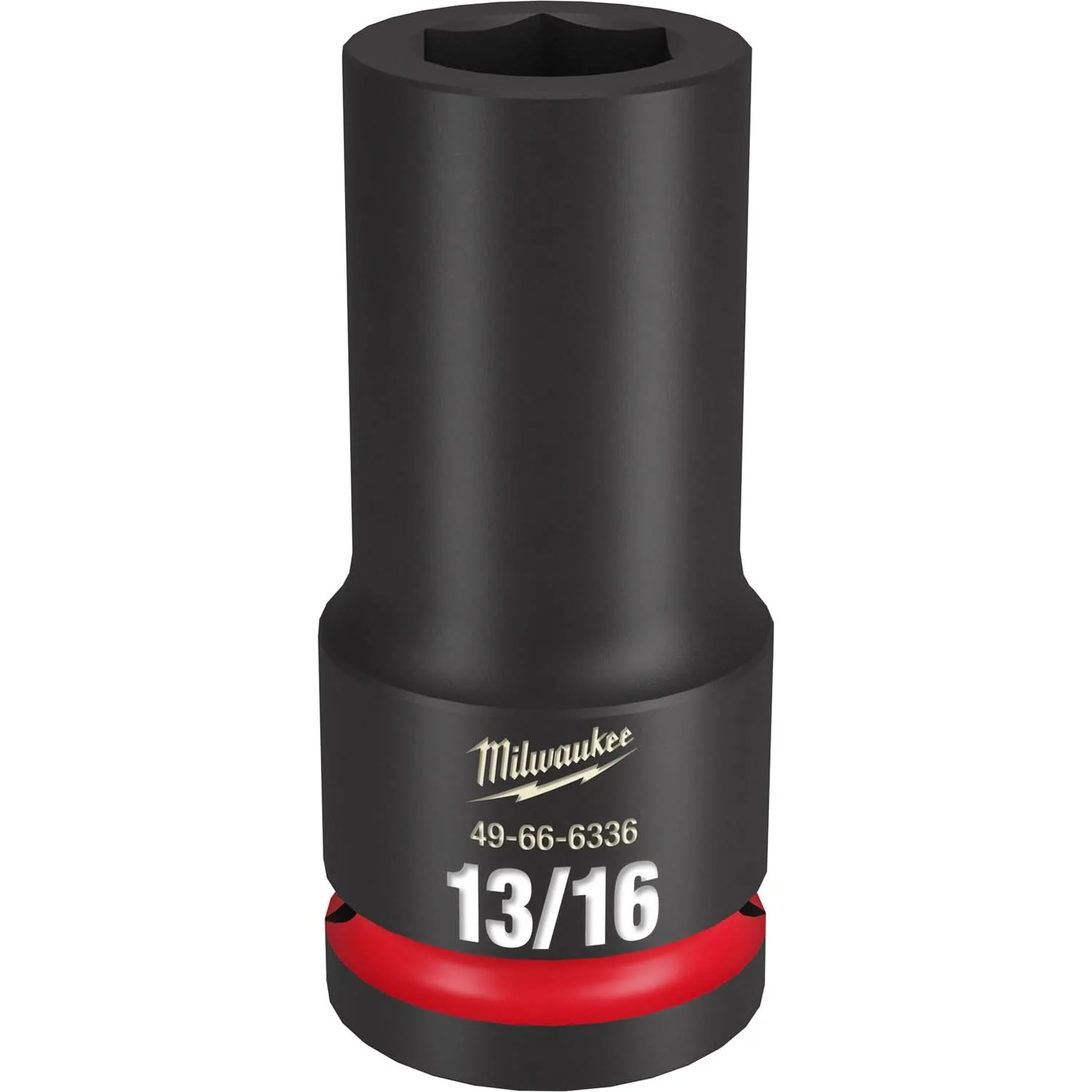 Milwaukee 49-66-6336 SHOCKWAVE Impact Duty 3/4-Inch Drive 13/16-Inch Deep 6 Point Socket - Image 1