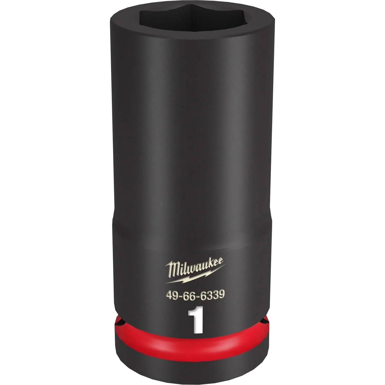 Milwaukee 49-66-6339 SHOCKWAVE Impact Duty 3/4-Inch Drive 1-Inch Deep 6 Point Socket - Image 1