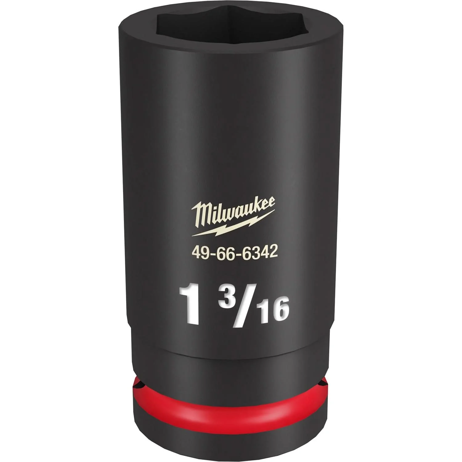 Milwaukee 49-66-6342 SHOCKWAVE Impact Duty 3/4-Inch Drive 1-3/16-Inch Deep 6 Point Socket - Image 1