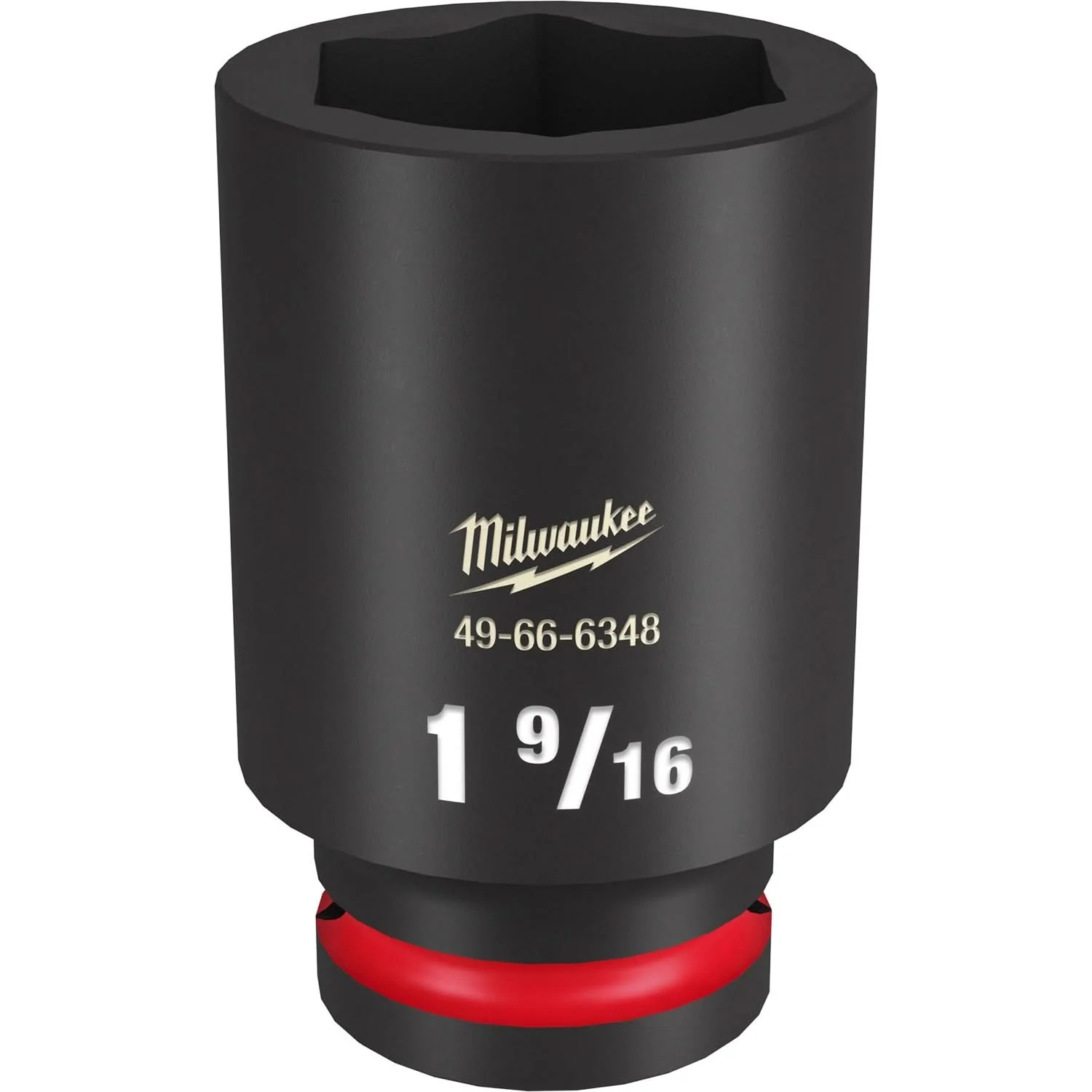 Milwaukee 49-66-6348 SHOCKWAVE Impact Duty 3/4-Inch Drive 1-9/16-Inch Deep 6 Point Socket - Image 1