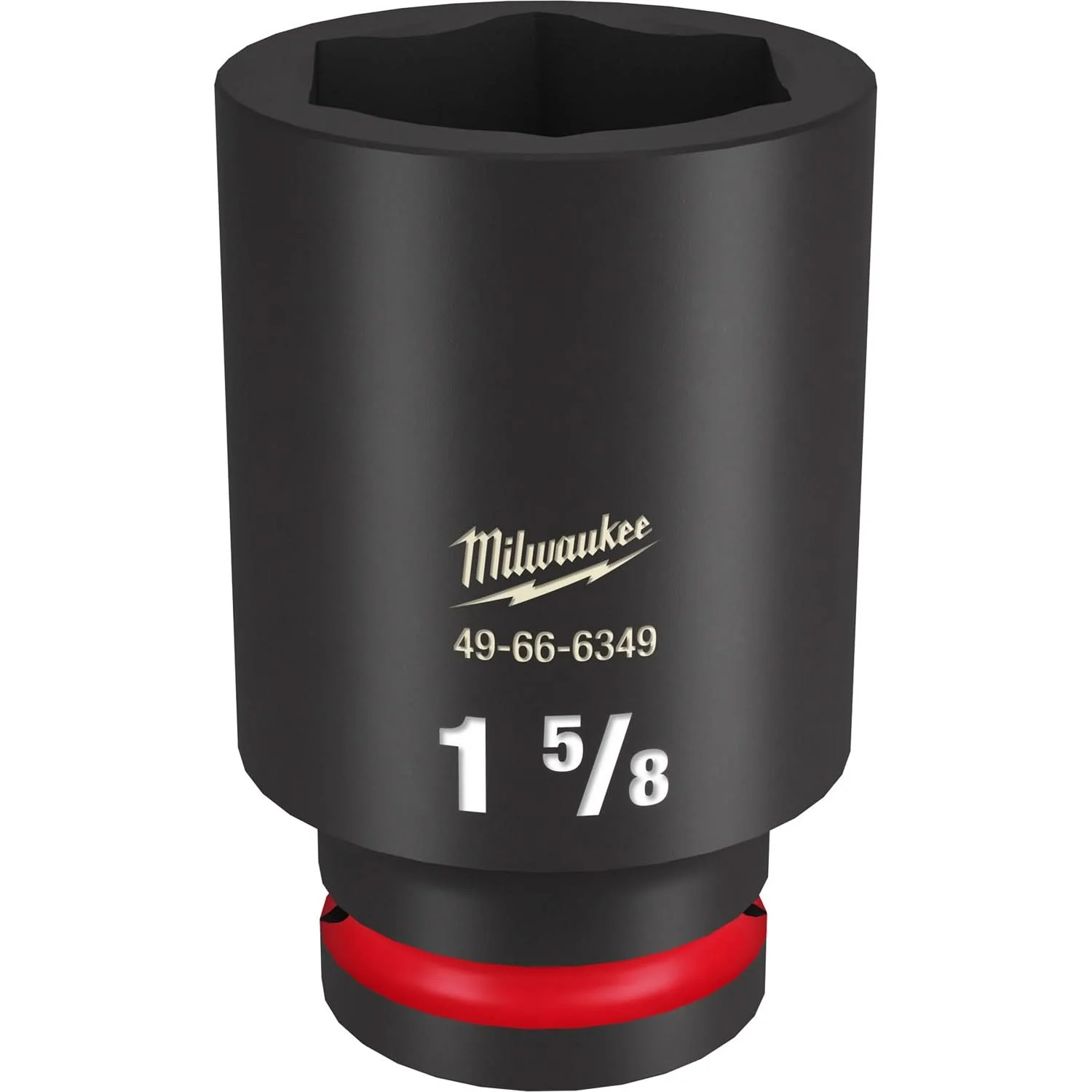Milwaukee 49-66-6349 SHOCKWAVE Impact Duty 3/4-Inch Drive 1-5/8-Inch Deep 6 Point Socket - Image 1