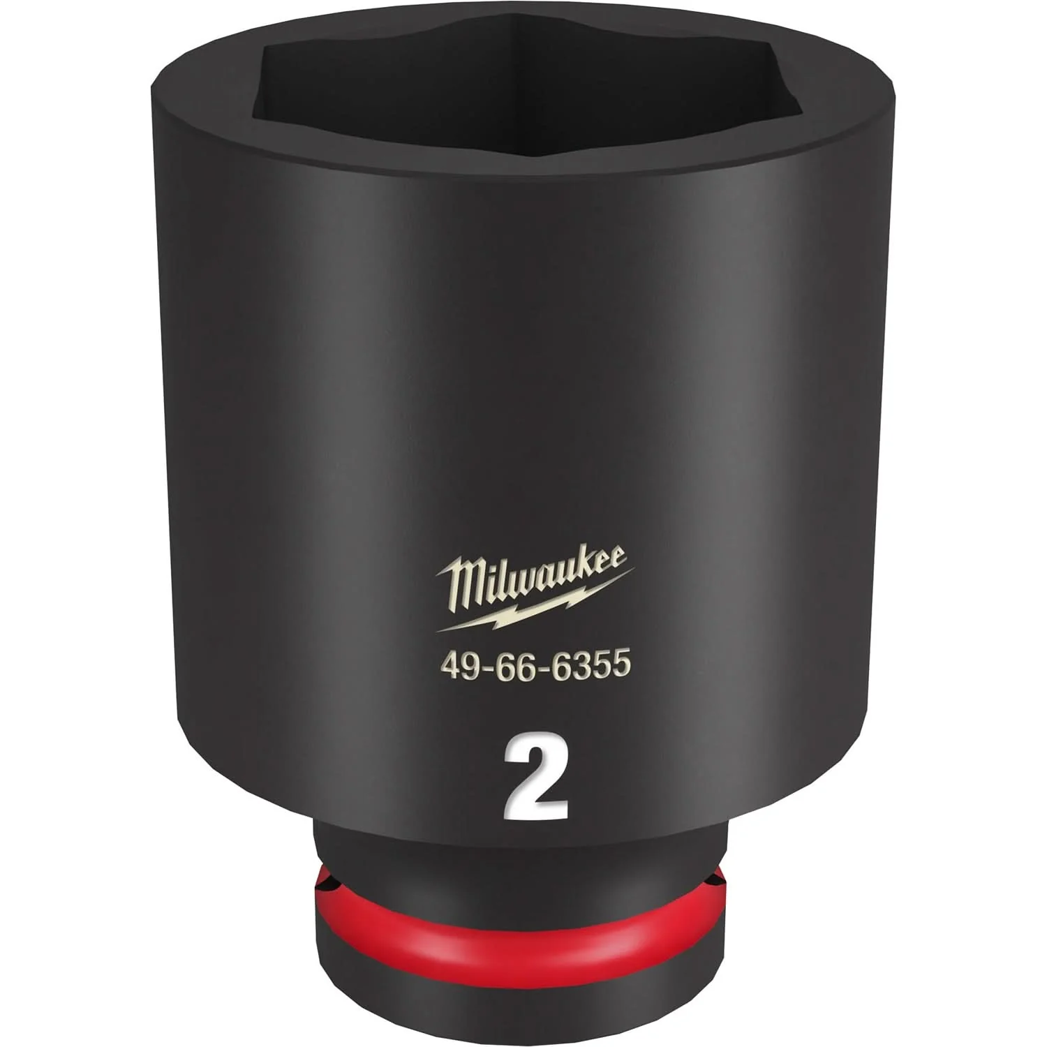 Milwaukee 49-66-6355 SHOCKWAVE Impact Duty 3/4-Inch Drive 2-Inch Deep 6 Point Socket - Image 1
