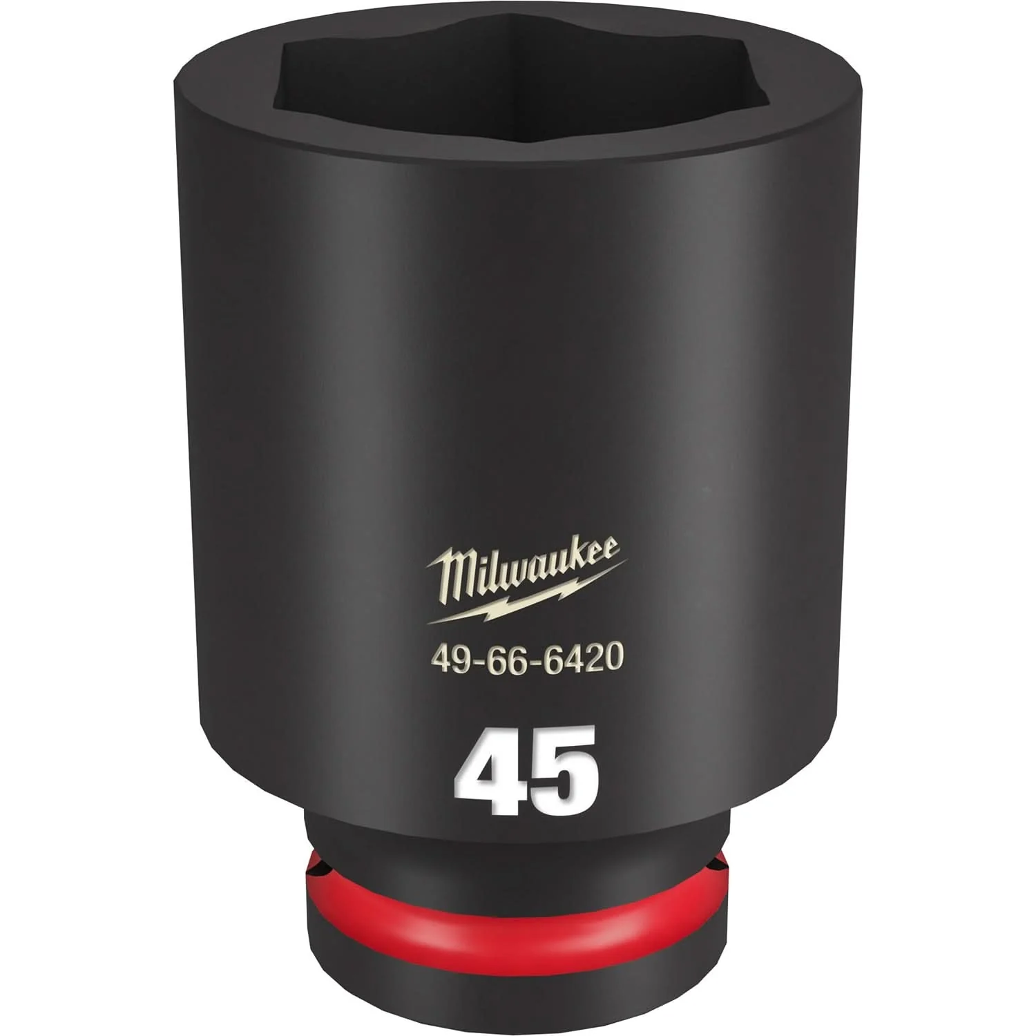 Milwaukee 49-66-6420 SHOCKWAVE Impact Duty 3/4-Inch Drive 45MM Deep 6 Point Socket - Image 1