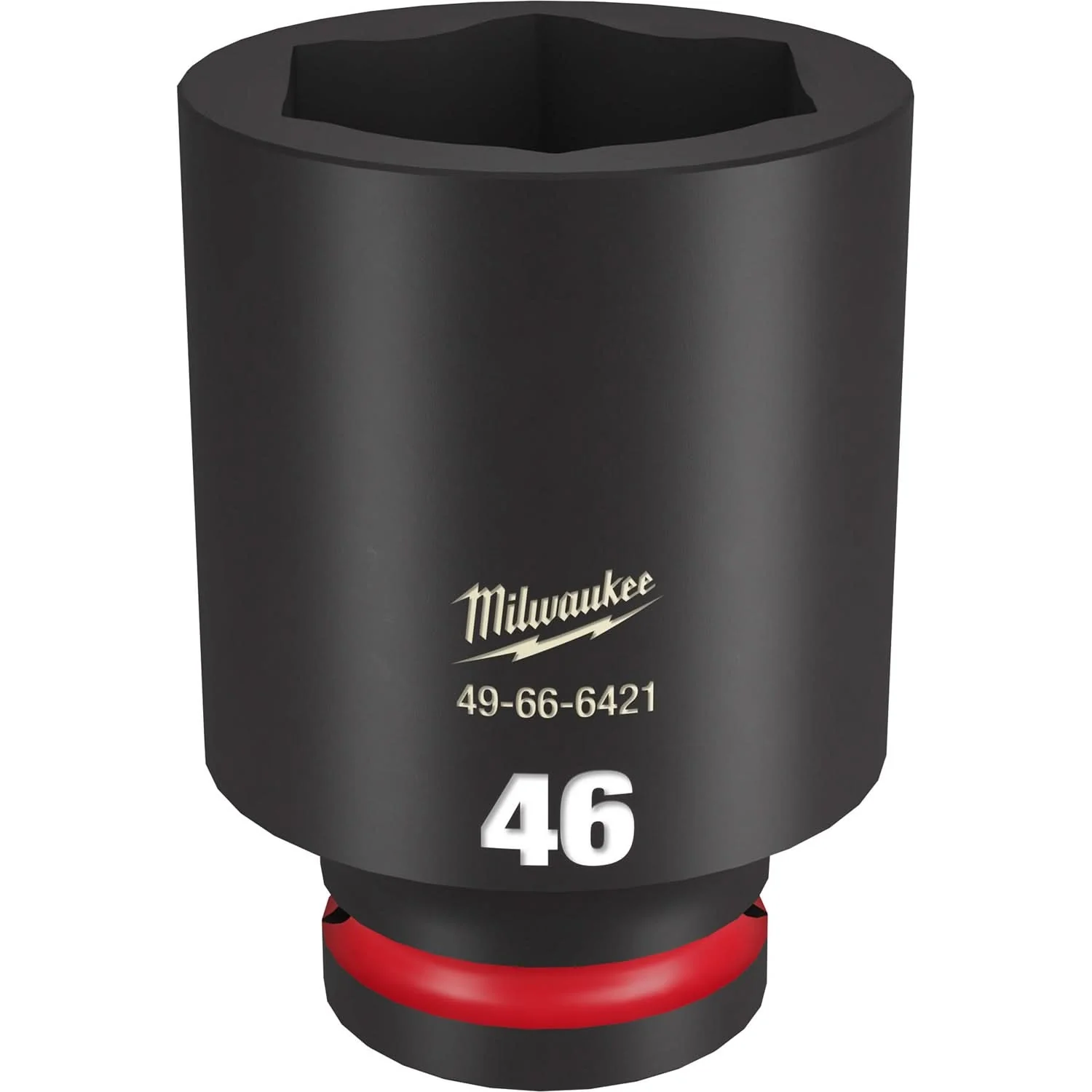 Milwaukee 49-66-6421 SHOCKWAVE Impact Duty 3/4-Inch Drive 46MM Deep 6 Point Socket - Image 1