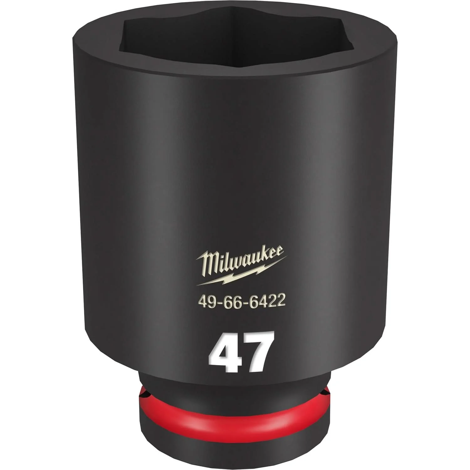 Milwaukee 49-66-6422 SHOCKWAVE Impact Duty 3/4-Inch Drive 47MM Deep 6 Point Socket - Image 1