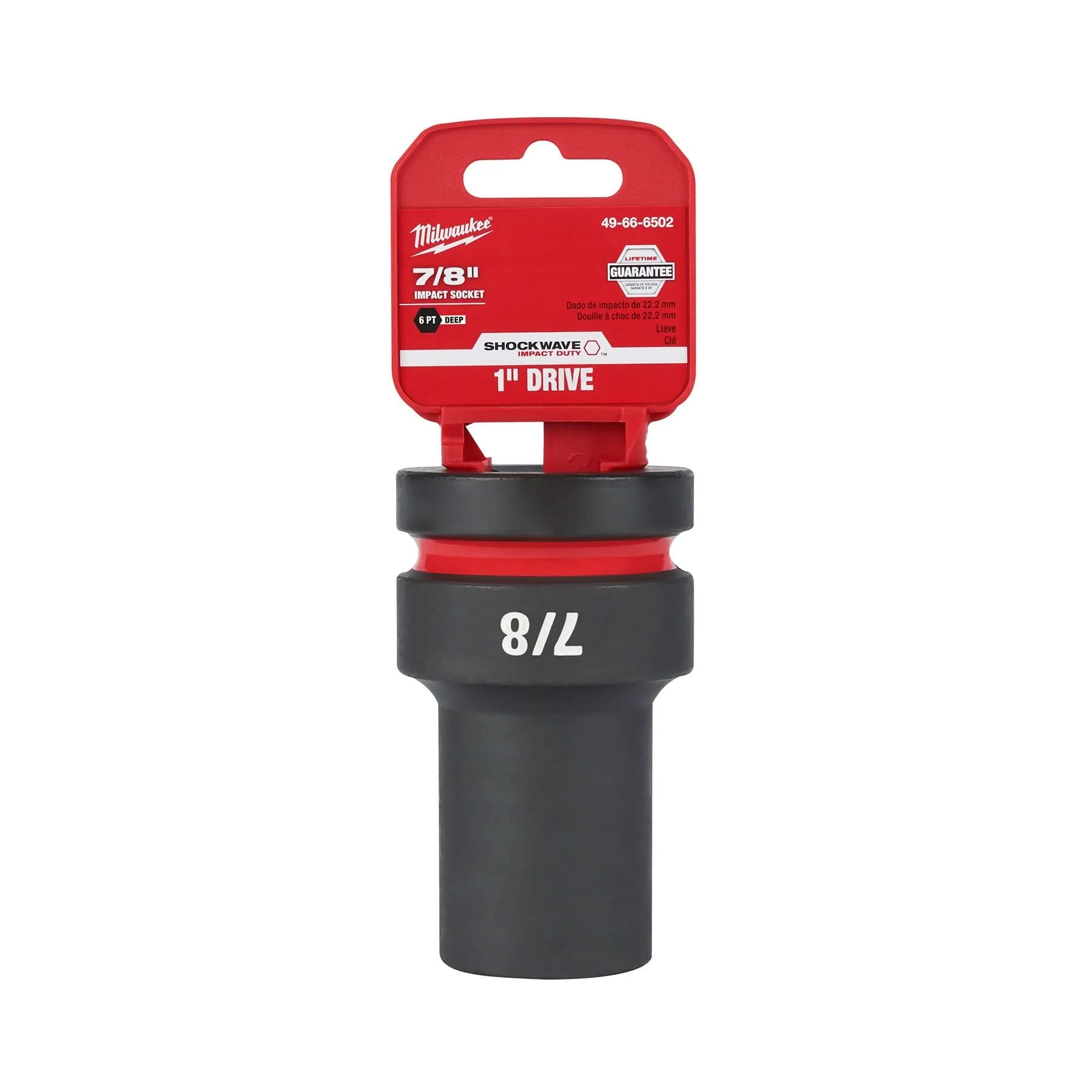 Milwaukee 49-66-6502 SHOCKWAVE Impact Duty 1-Inch Drive 7/8-Inch Deep 6 Point Socket - Image 2