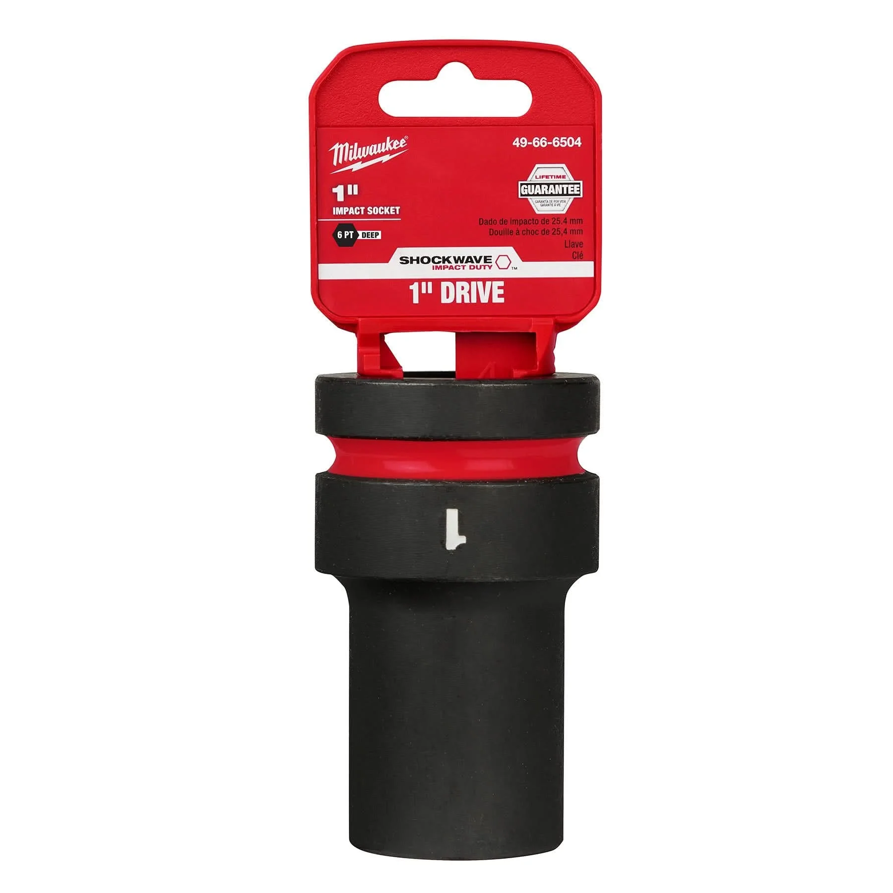 Milwaukee 49-66-6504 SHOCKWAVE Impact Duty 1-Inch Drive 1-Inch Deep 6 Point Socket - Image 2