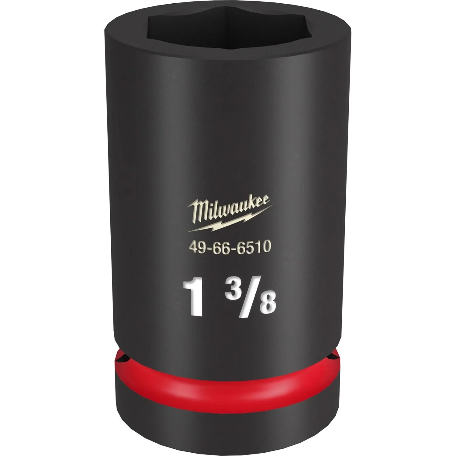 Milwaukee 49-66-6510 SHOCKWAVE Impact Duty 1-Inch Drive 1-3/8-Inch Deep 6 Point Socket - Image 1