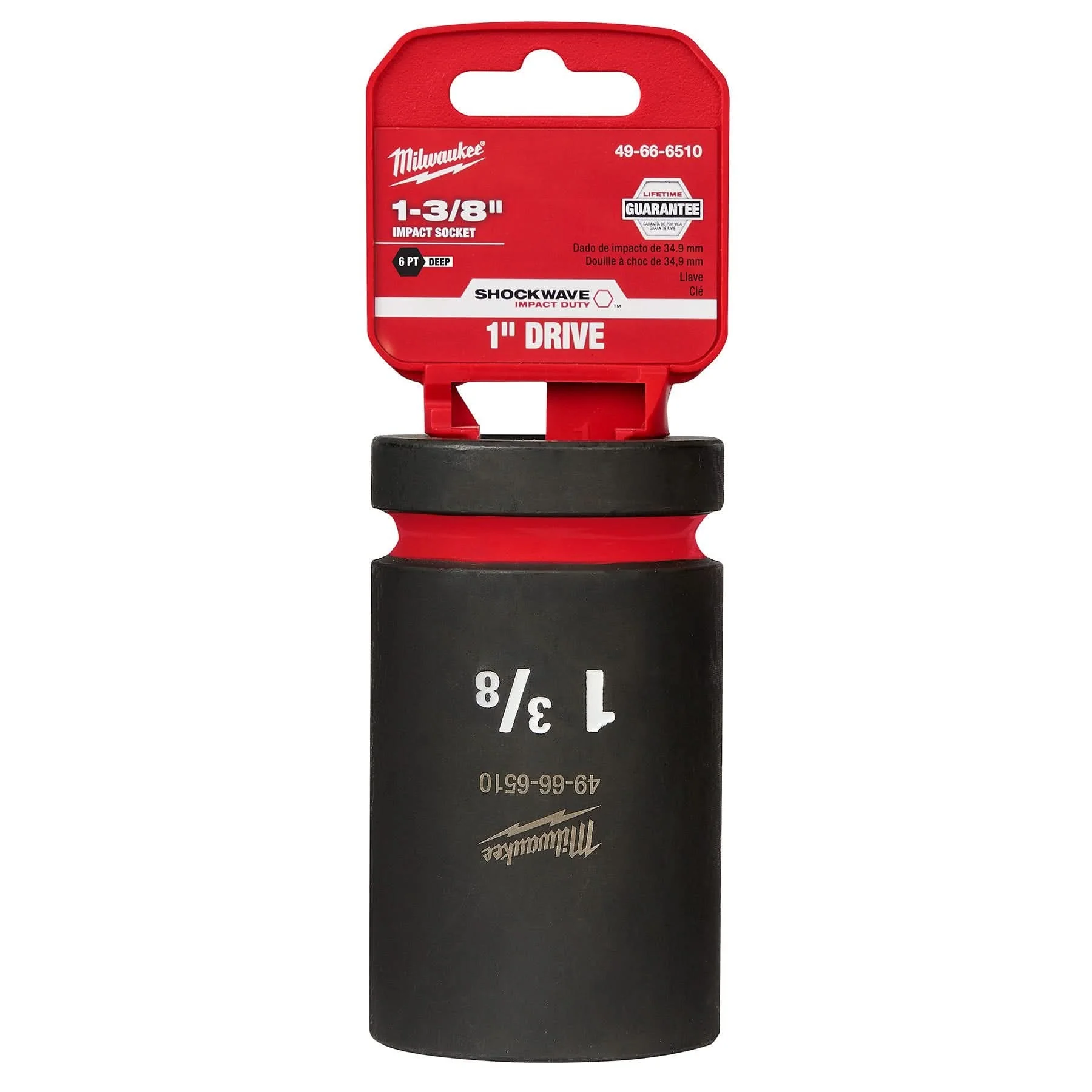 Milwaukee 49-66-6510 SHOCKWAVE Impact Duty 1-Inch Drive 1-3/8-Inch Deep 6 Point Socket - Image 2