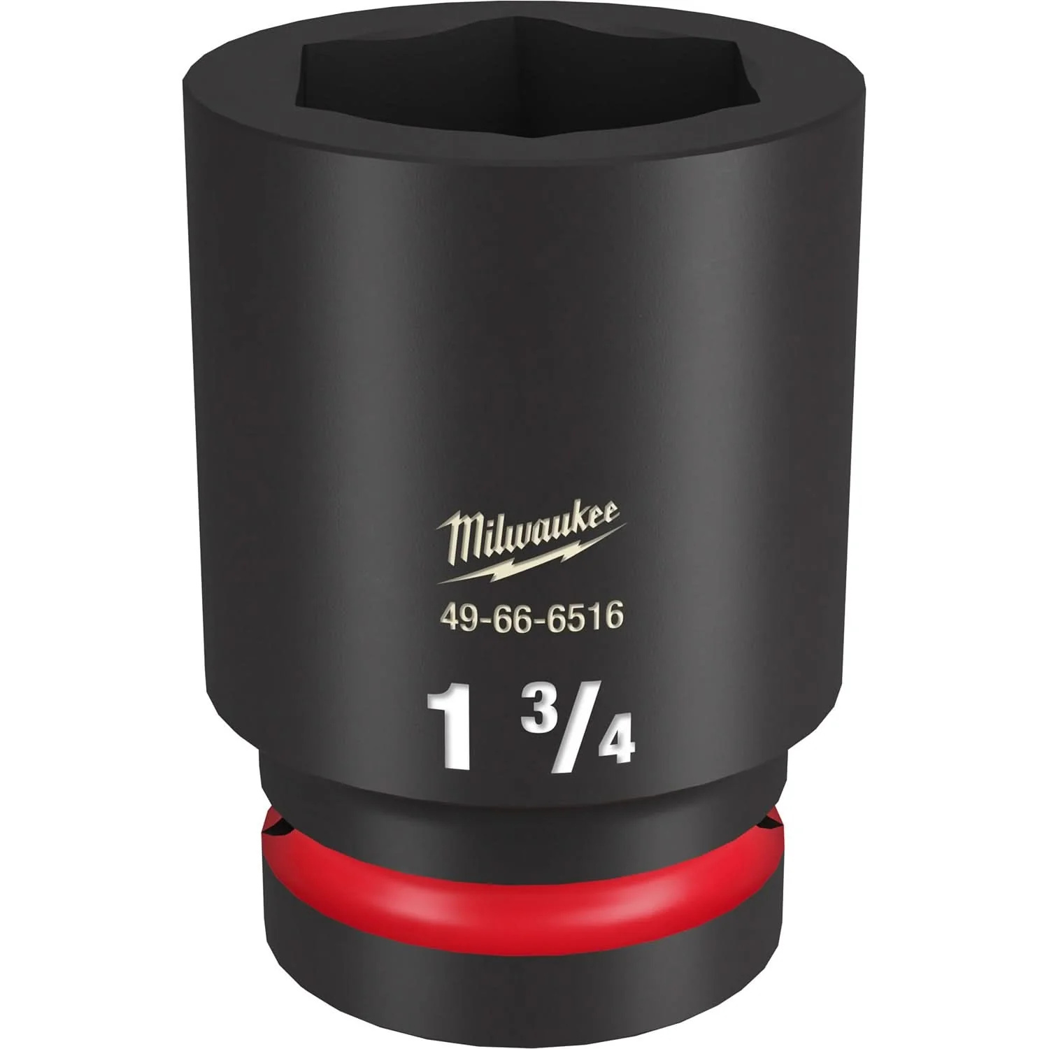 Milwaukee 49-66-6516 SHOCKWAVE Impact Duty 1-Inch Drive 1-3/4-Inch Deep 6 Point Socket - Image 1