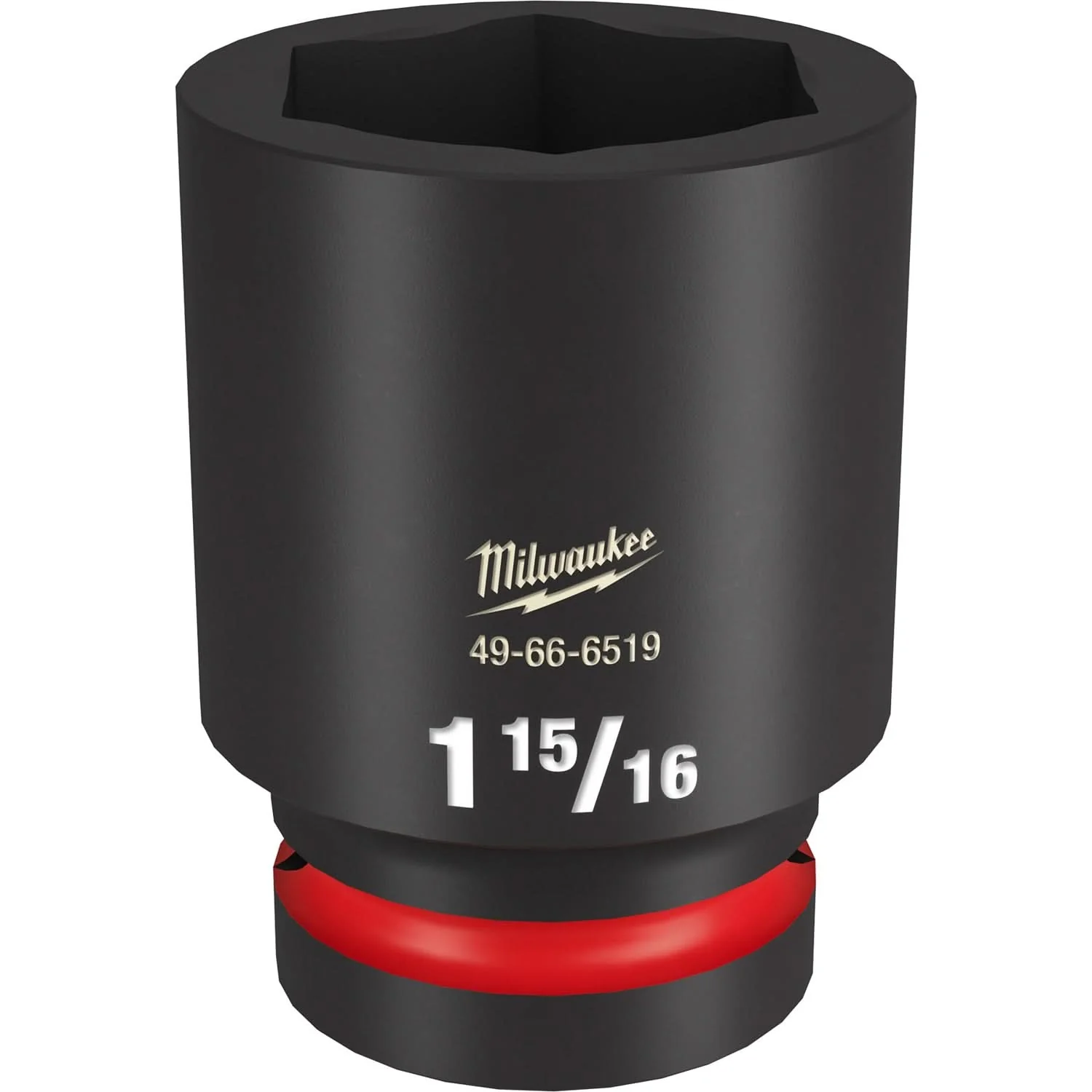 Milwaukee 49-66-6519 SHOCKWAVE Impact Duty 1-Inch Drive 1-15/16-Inch Deep 6 Point Socket - Image 1