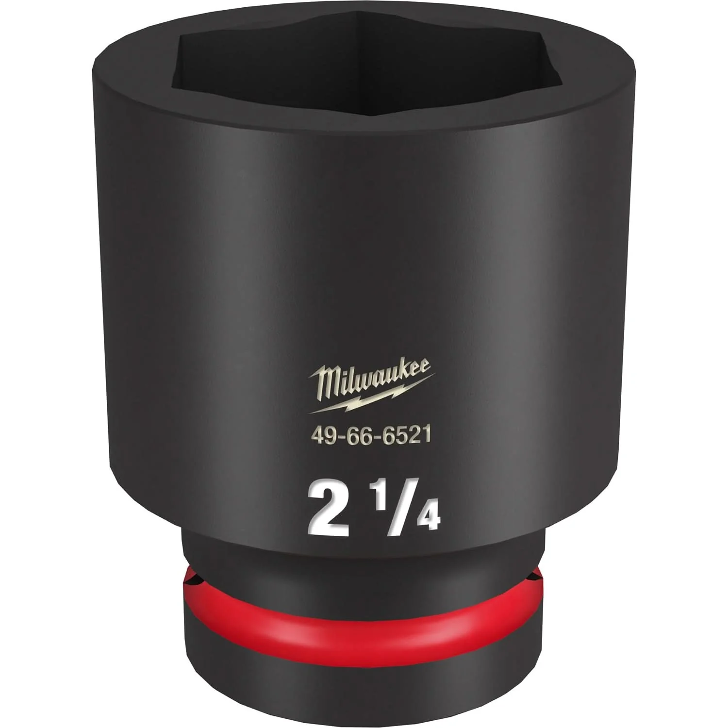 Milwaukee 49-66-6521 SHOCKWAVE Impact Duty 1-Inch Drive 2-1/4-Inch Deep 6 Point Socket - Image 1