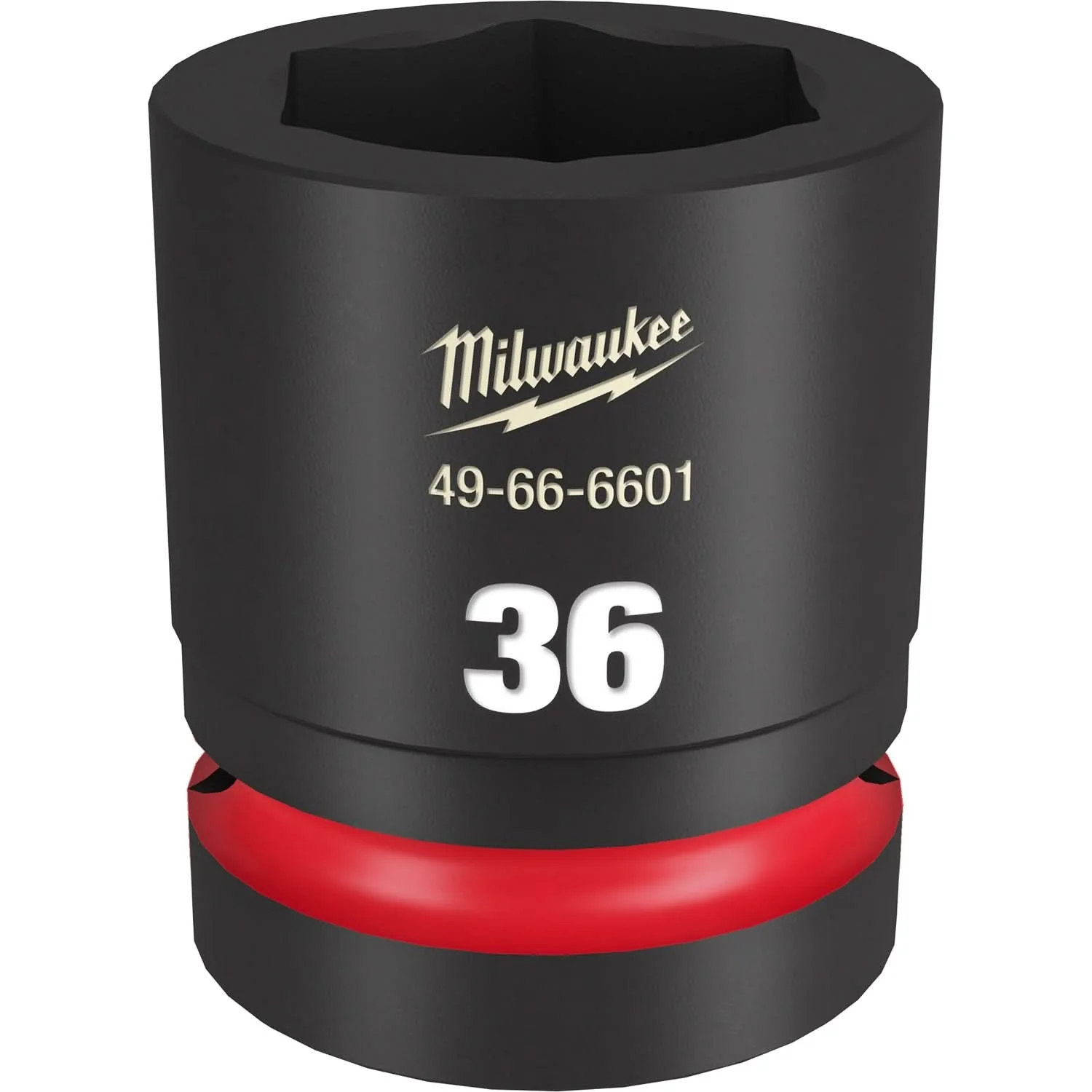 Milwaukee 49-66-6601 SHOCKWAVE Impact Duty 1-Inch Drive 36MM Standard 6 Point Socket - Image 1