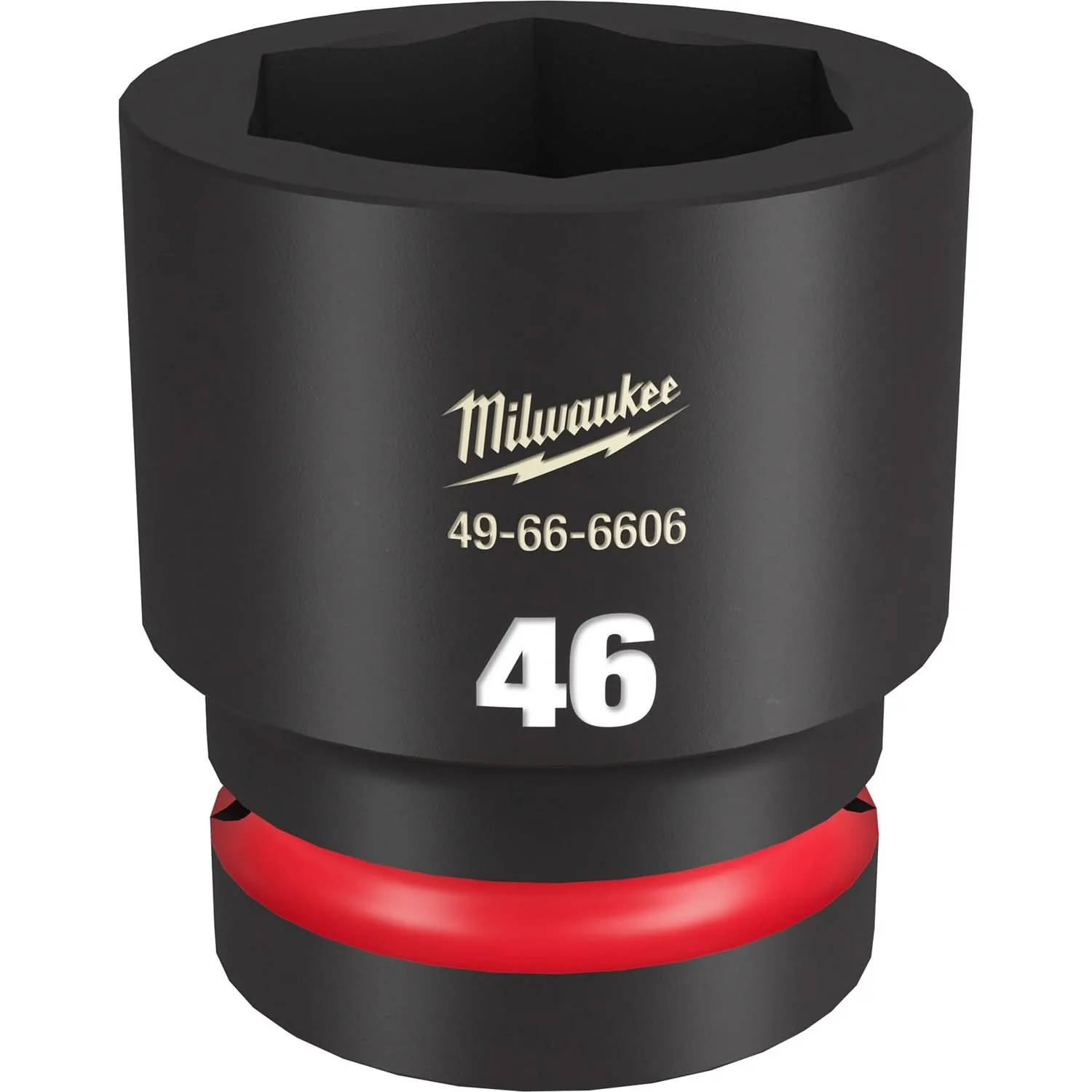 Milwaukee 49-66-6606 SHOCKWAVE Impact Duty 1-Inch Drive 46MM Standard 6 Point Socket - Image 1