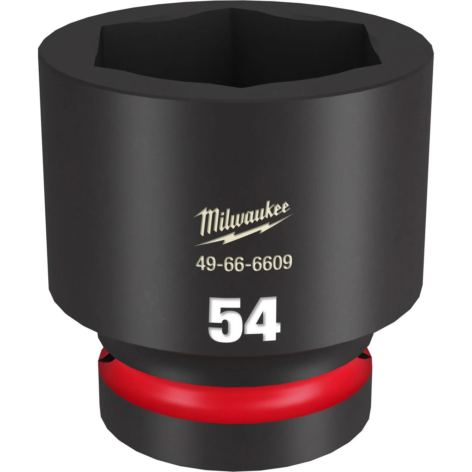 Milwaukee 49-66-6609 SHOCKWAVE Impact Duty 1-Inch Drive 54MM Standard 6 Point Socket - Image 1