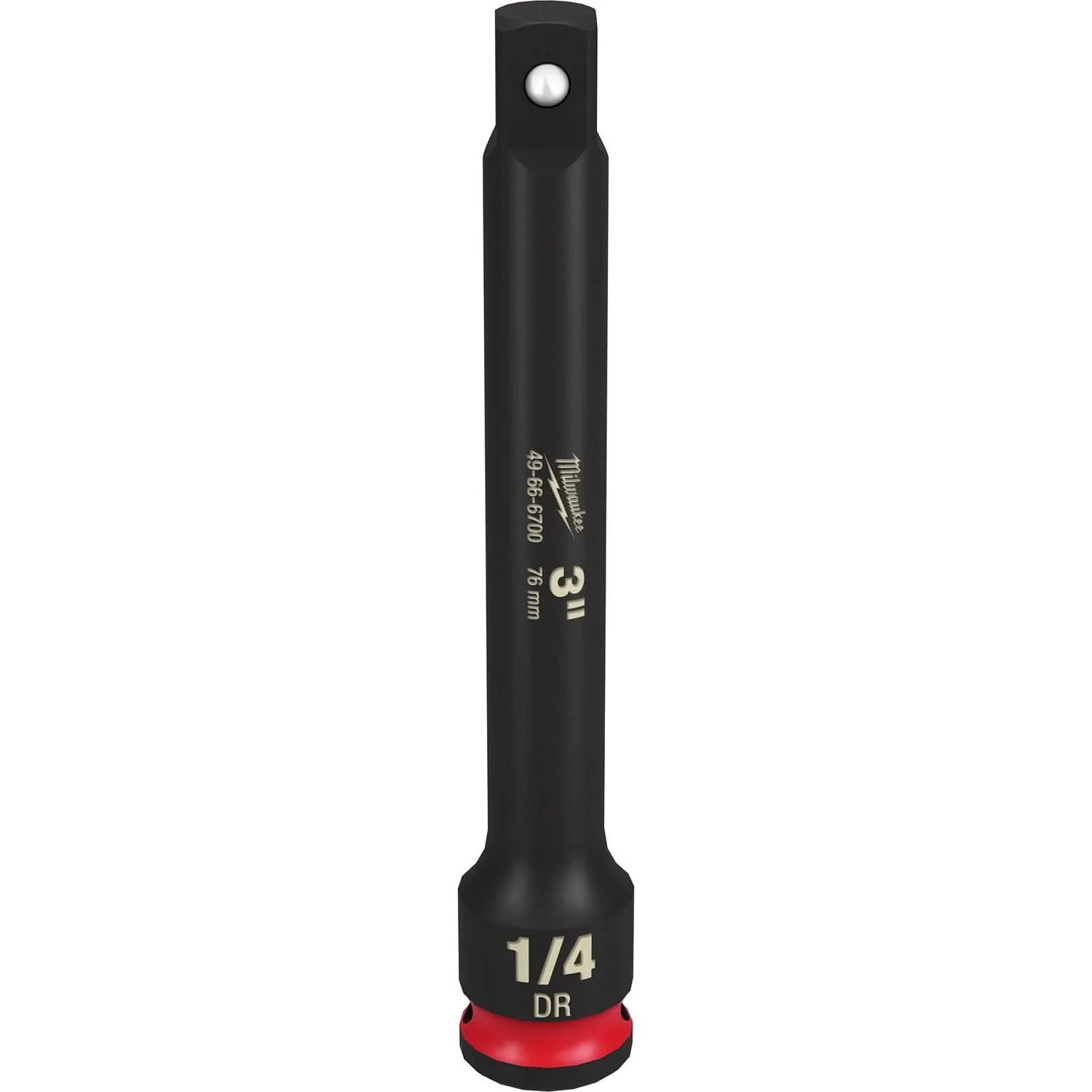 Milwaukee 49-66-6700 SHOCKWAVE Impact Duty 1/4-Inch Drive 3-Inch Extension - Image 1