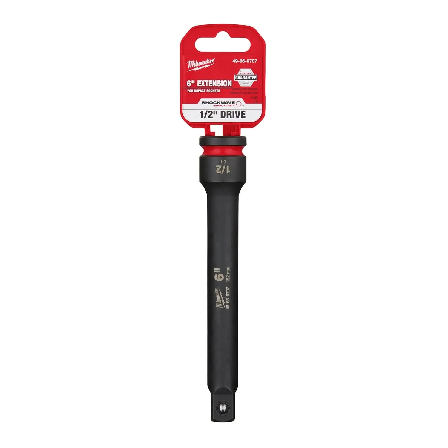 Milwaukee 49-66-6707 SHOCKWAVE Impact Duty 1/2-Inch Drive 6-Inch Extension - Image 1