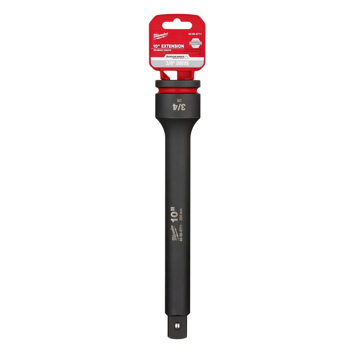 Milwaukee 49-66-6711 SHOCKWAVE Impact Duty 3/4-Inch Drive 10-Inch Extension - Image 1
