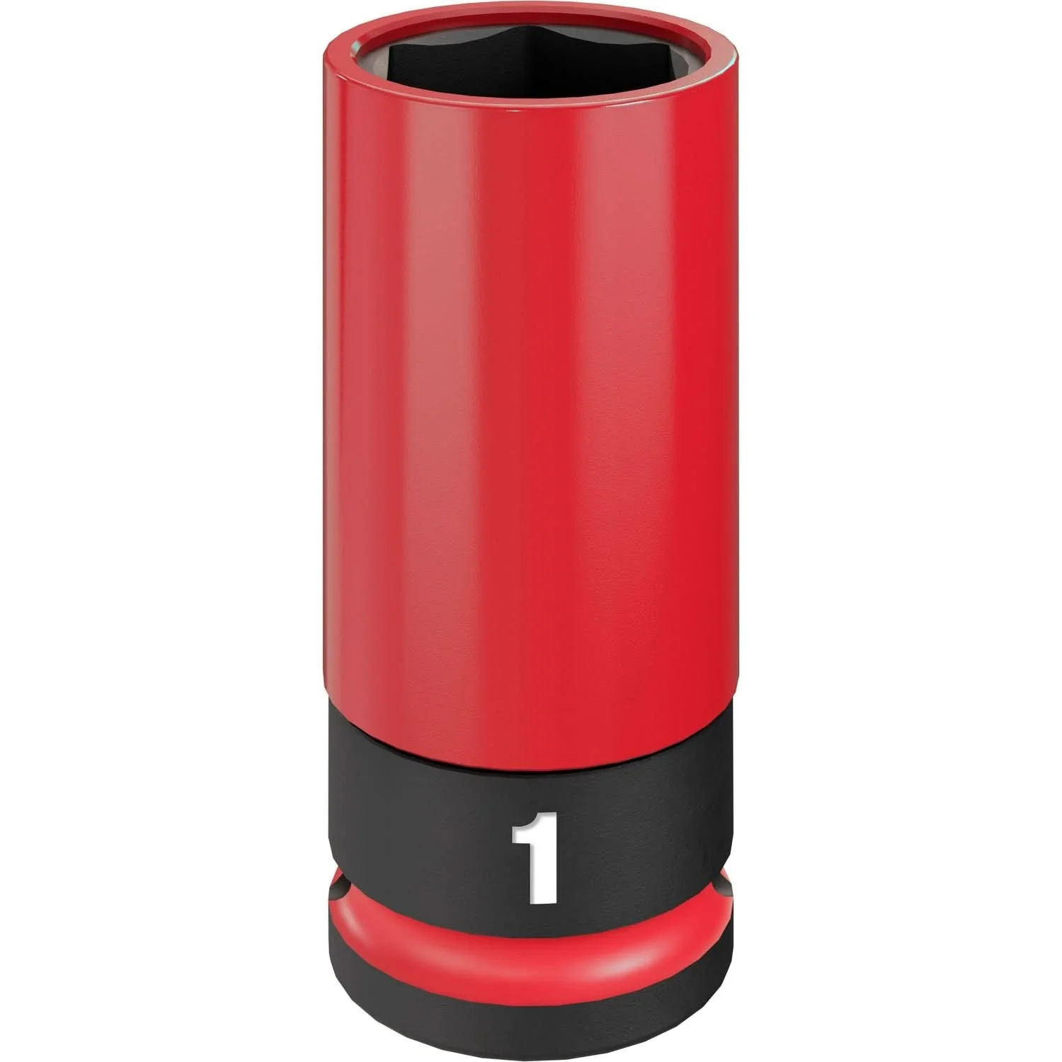 Milwaukee 49-66-7814 SHOCKWAVE Impact Duty 1/2 Drive 1" SAE Lug Nut Wheel Socket - Image 1