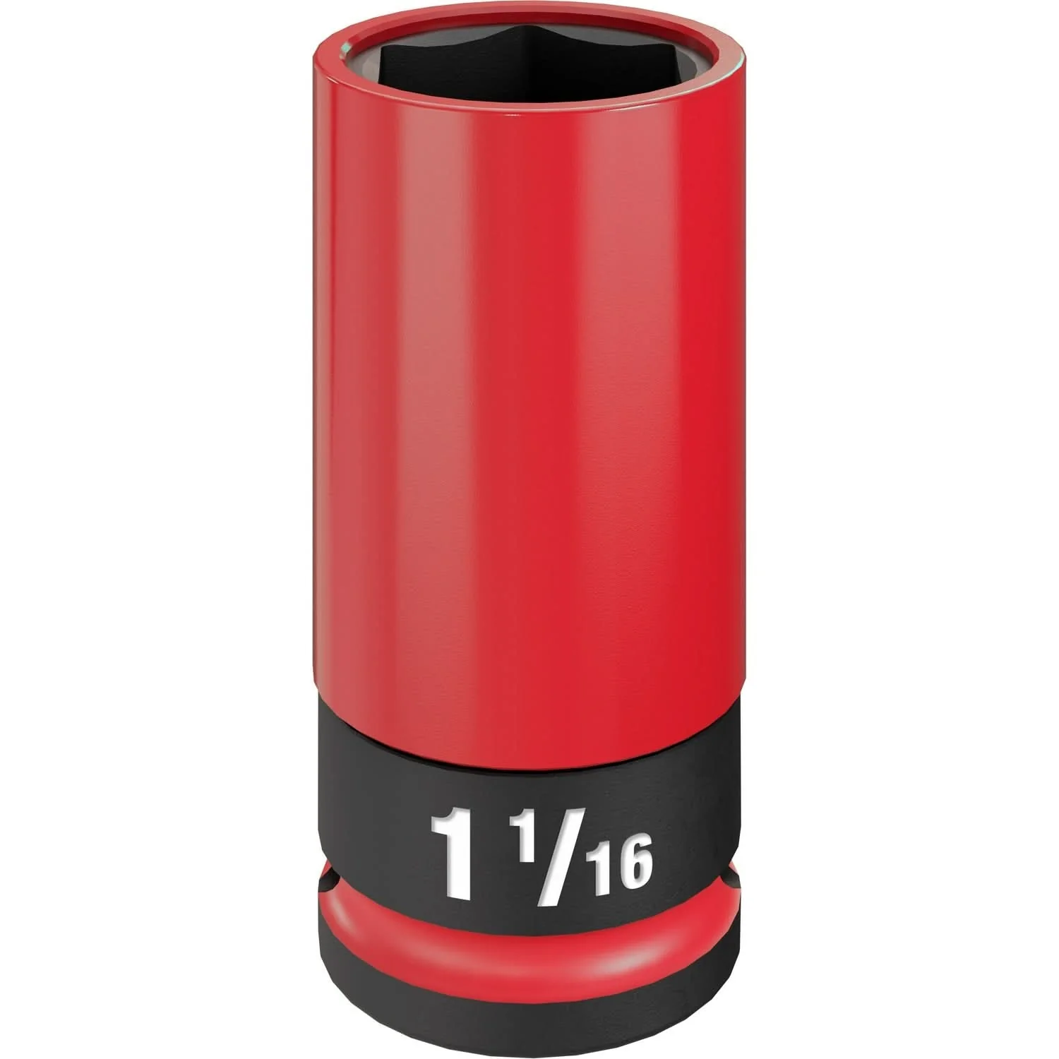 Milwaukee 49-66-7815 SHOCKWAVE Impact Duty 1/2 Drive 1-1/16" SAE Lug Nut Wheel Socket - Image 1