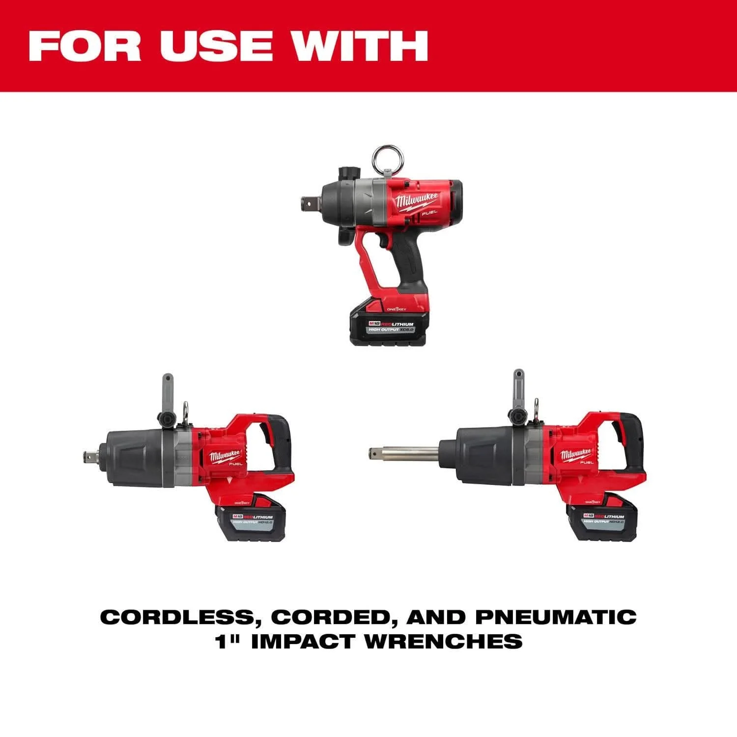 Milwaukee 49-66-7842 SHOCKWAVE Impact Duty 1" Drive 1-1/16" Thin Wall Extra Deep 6 Point Socket - Image 3