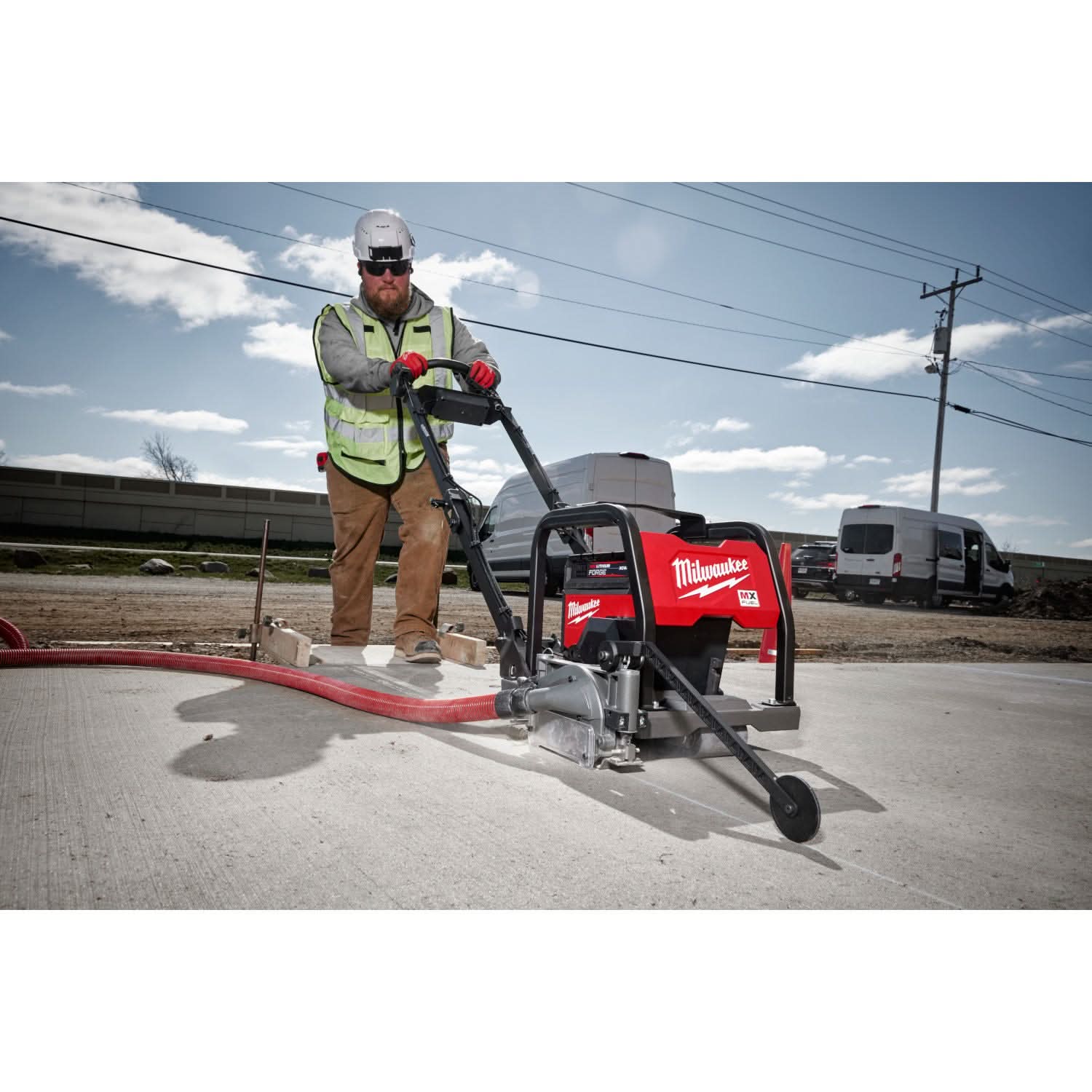 Milwaukee 49-93-7260 6" Skid Plate For Green Concrete Saws - Image 3