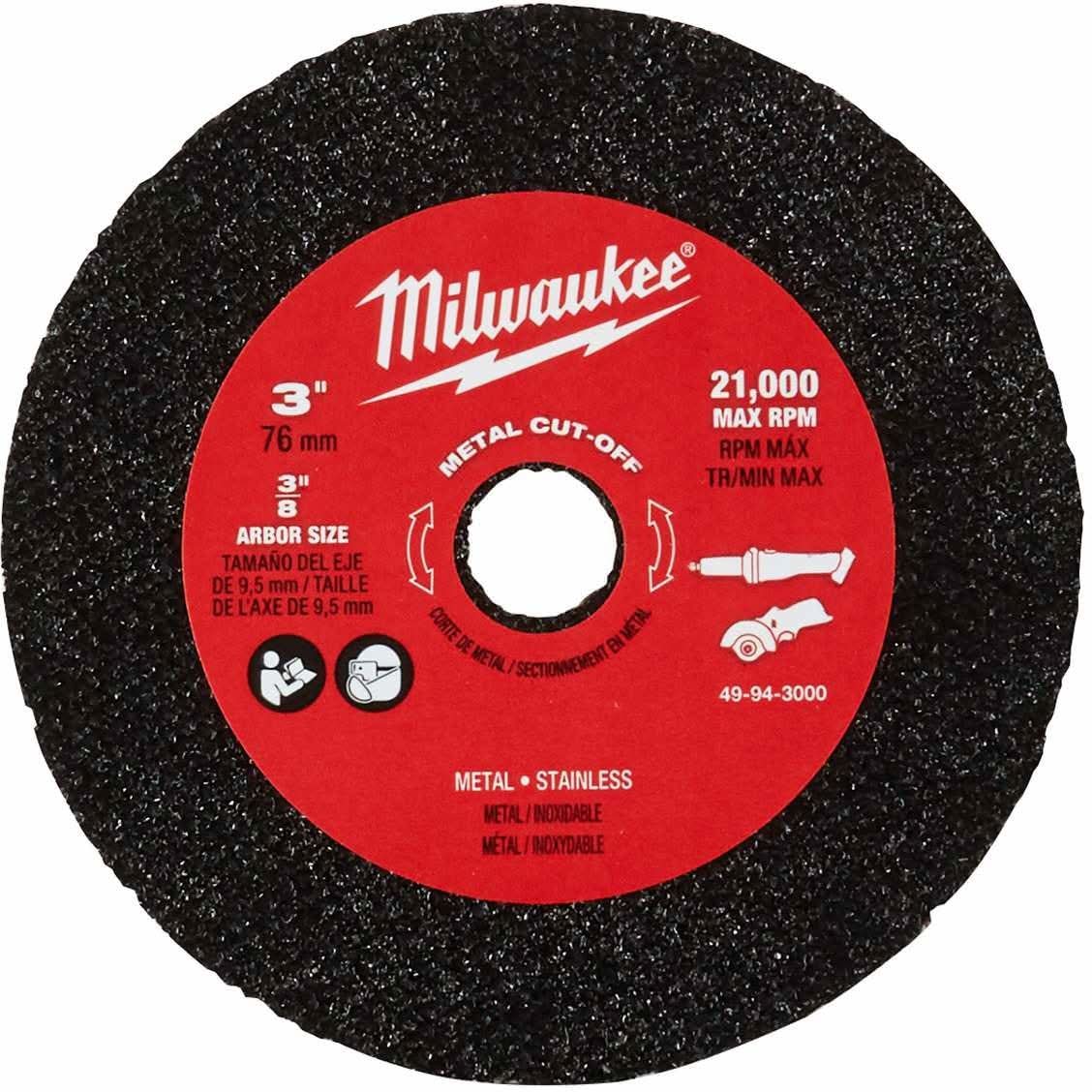 Milwaukee 2522-21XC M12 FUEL 3 in. Compact Cut Off Tool 4.0Ah Kit w/ 3-Pack Blades - Image 2