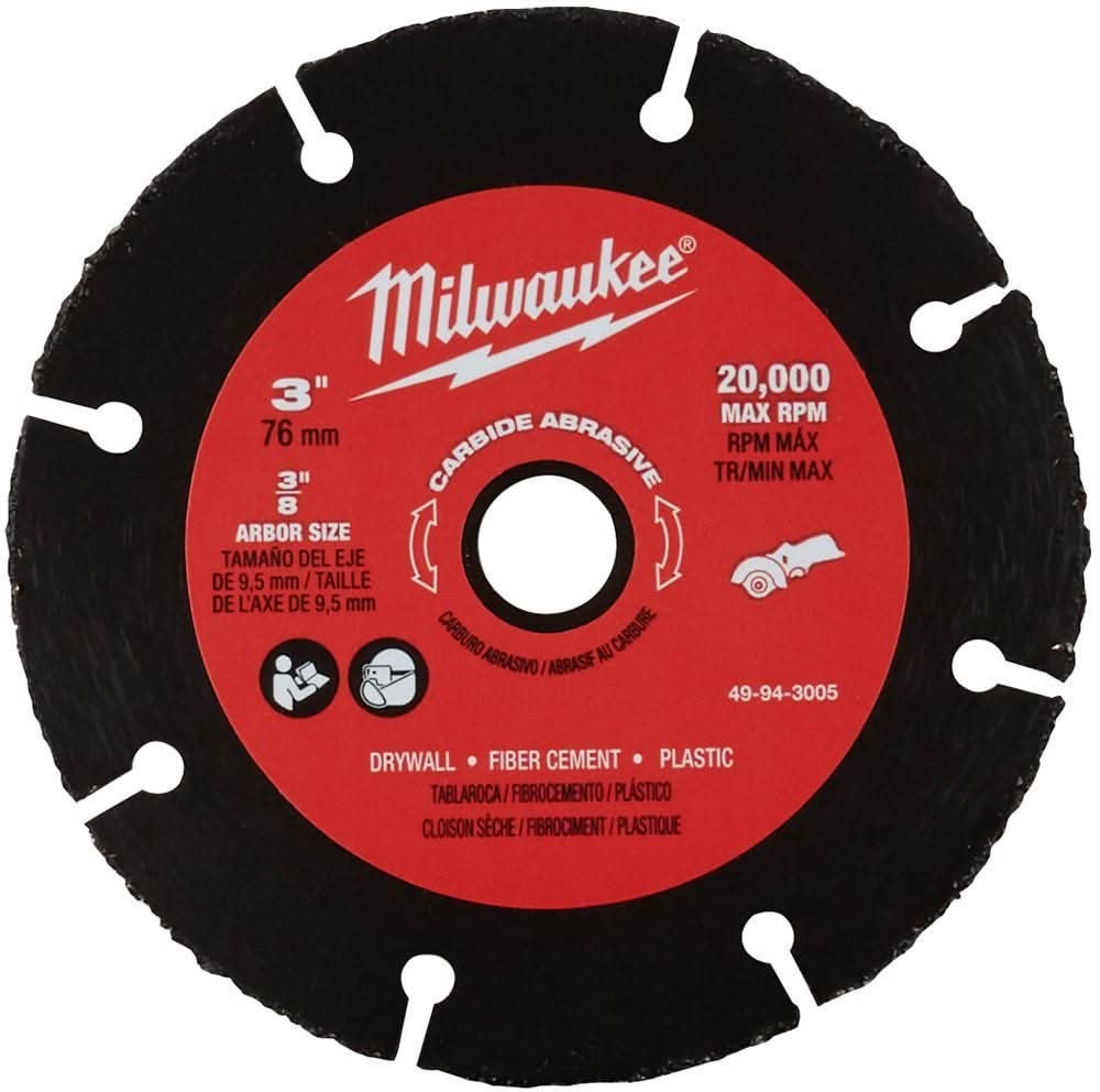 Milwaukee 2522-21XC M12 FUEL 3 in. Compact Cut Off Tool 4.0Ah Kit w/ 3-Pack Blades - Image 3