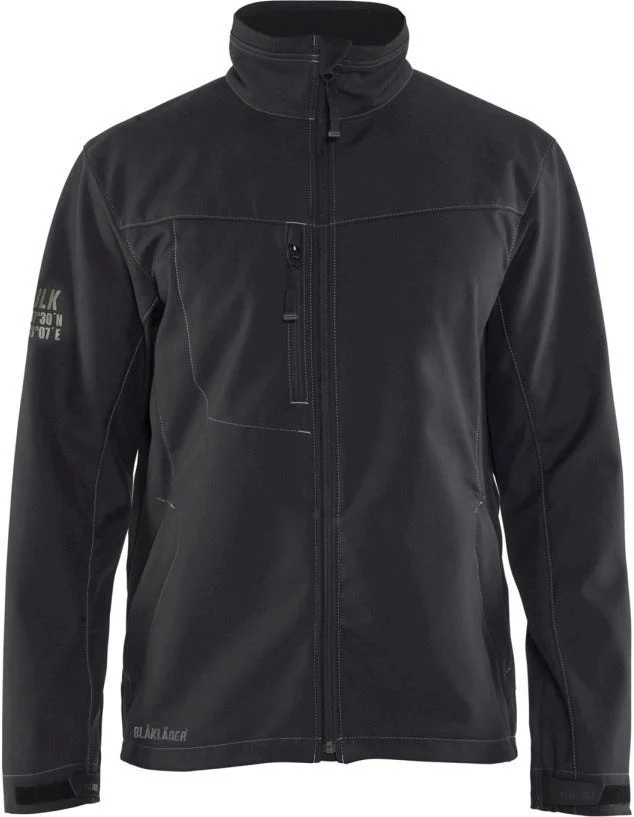 Blaklader 49572517 Softshell Jacket, Black - Image 1