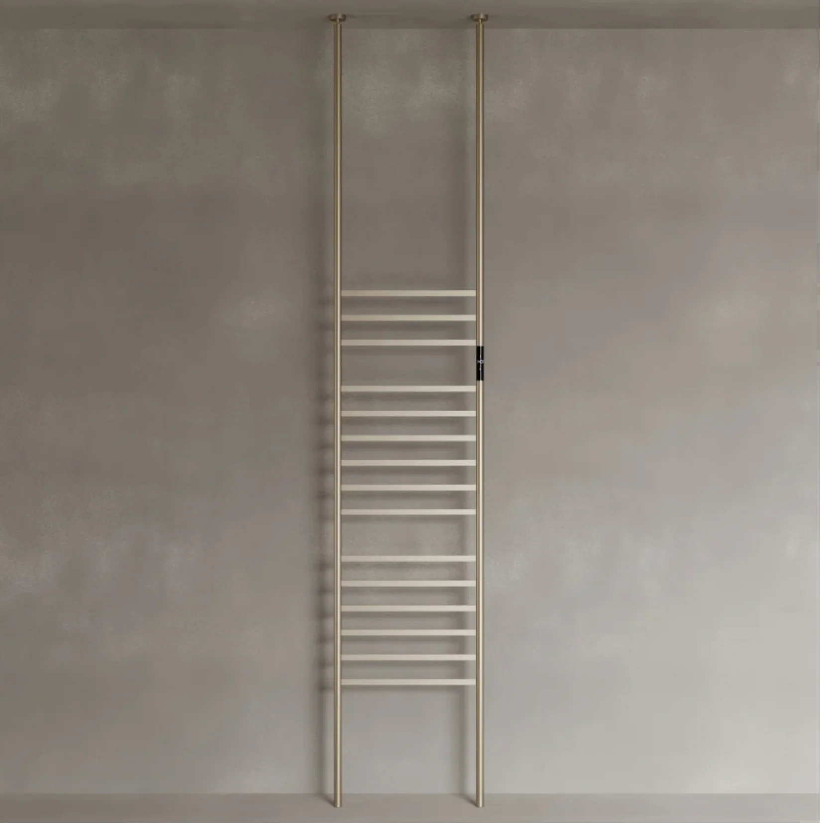 ELEMENTO BATH | FLOOR-TO-CEILING 15 ROD HEATED TOWEL RACK | $1,199.48 - $1,407.24 - Image 2