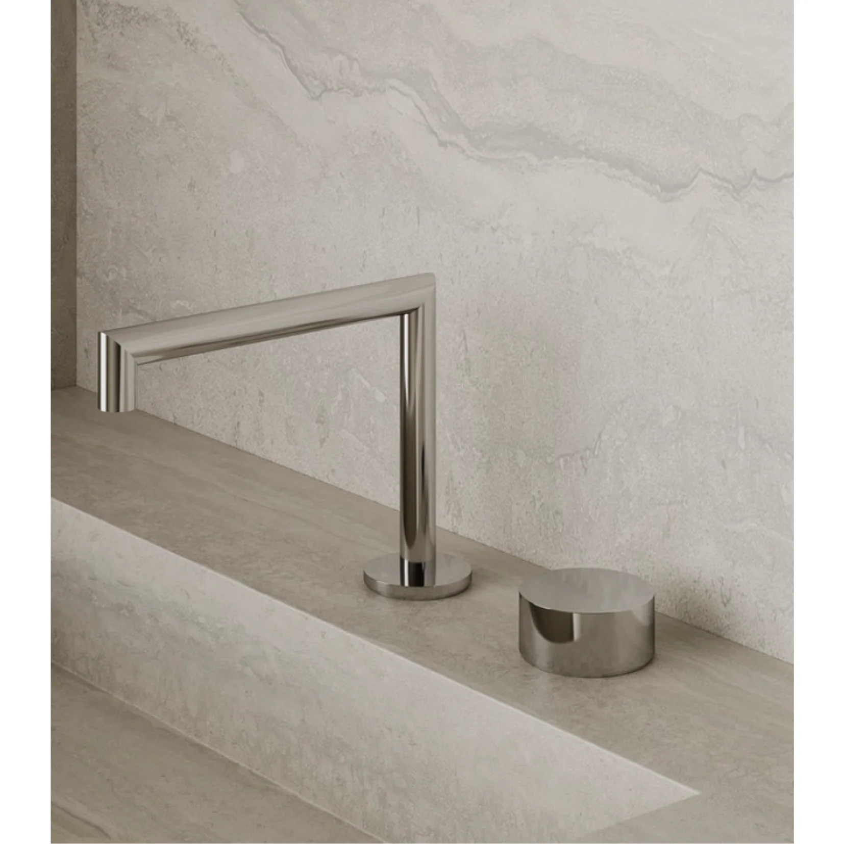 ELEMENTO BATH | SQUARE COUNTER-MOUNTED FAUCET | $930.00 -  $1,095.00 - Image 2
