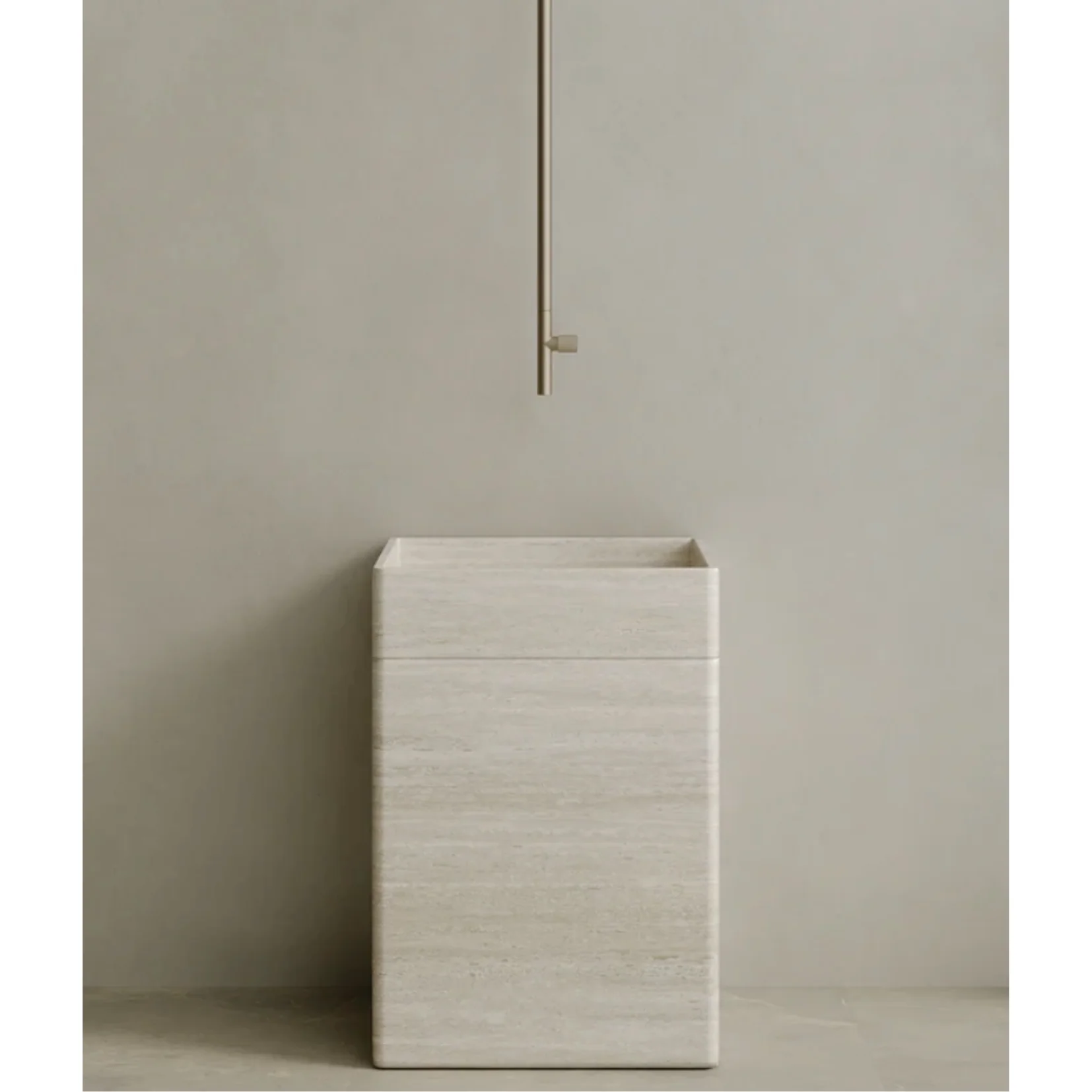ELEMENTO BATH | ROVELLA STONE PEDESTAL SINK | $3,423.20 - $7,004.80 - Image 2