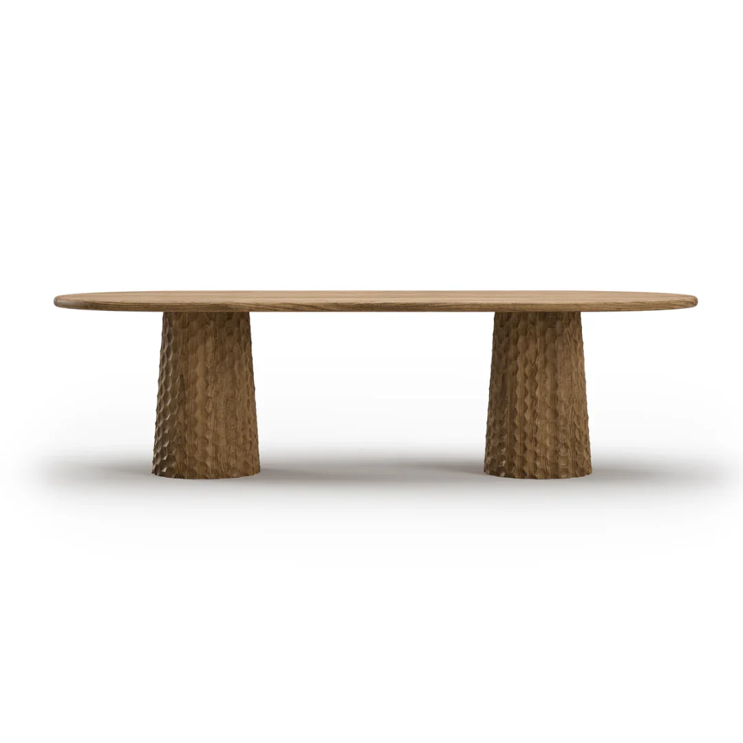 SNOC | MIURA CARVING DINING TABLE | ,744.00