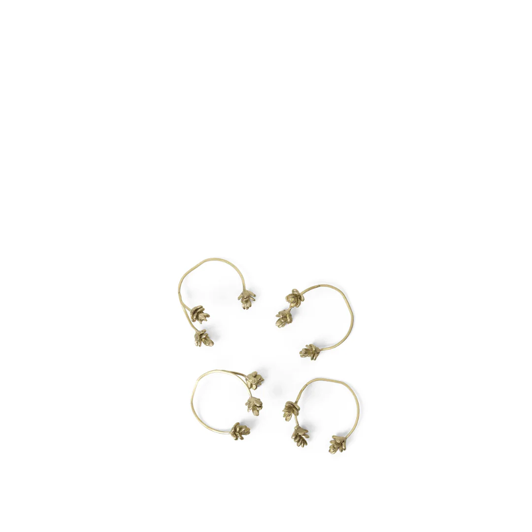 FERM LIVING | FOREST NAPKIN RINGS SET OF 4 | .00