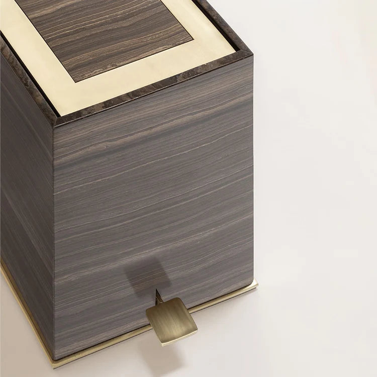 GIOBAGNARA | POSITANO MARBLE PEDAL BIN SQUARE | $2,665.00 - Image 2