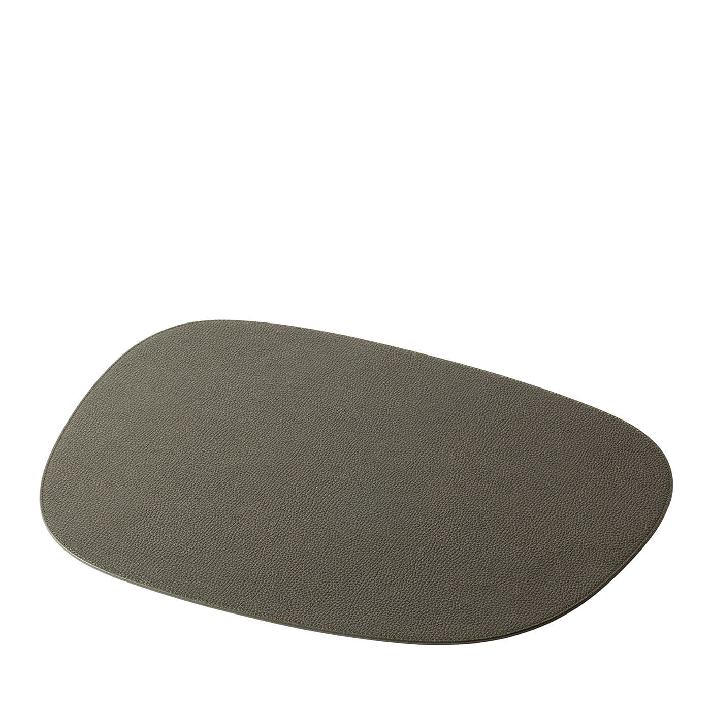 GIOBAGNARA | MARIS RECTANGULAR GREEN LEATHER PLACEMENT MAT BY KELLY WEARSTLER | $225.00 - Image 1