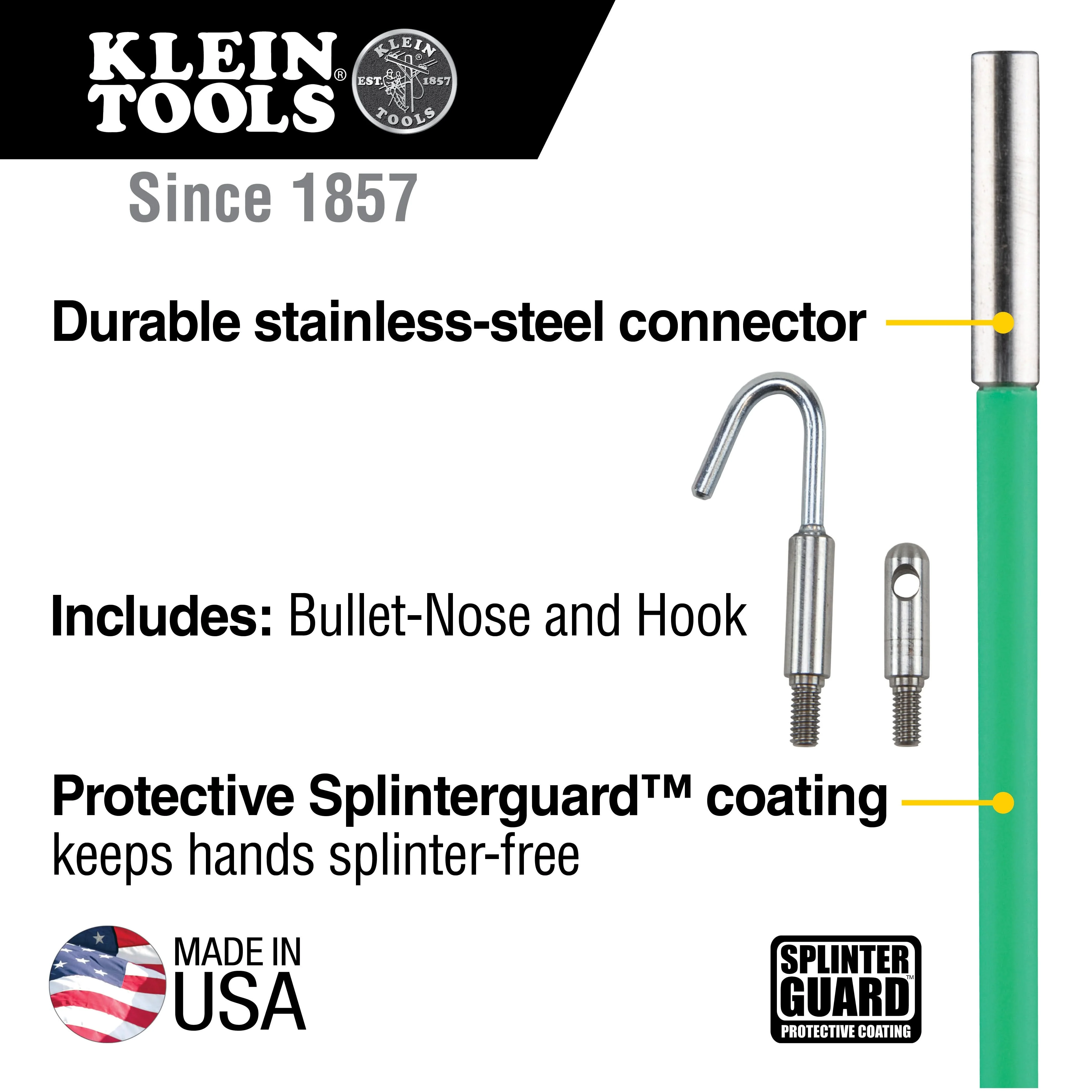 Klein Tools 50051 Hi-Flex Glow Fish Rod, 5-Foot - Image 2