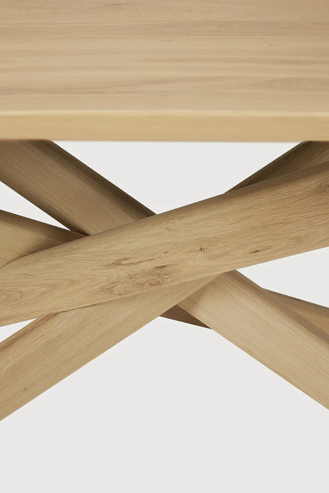 ETHNICRAFT MIKADO DINING TABLE - OAK | $5,799.00 - Image 2