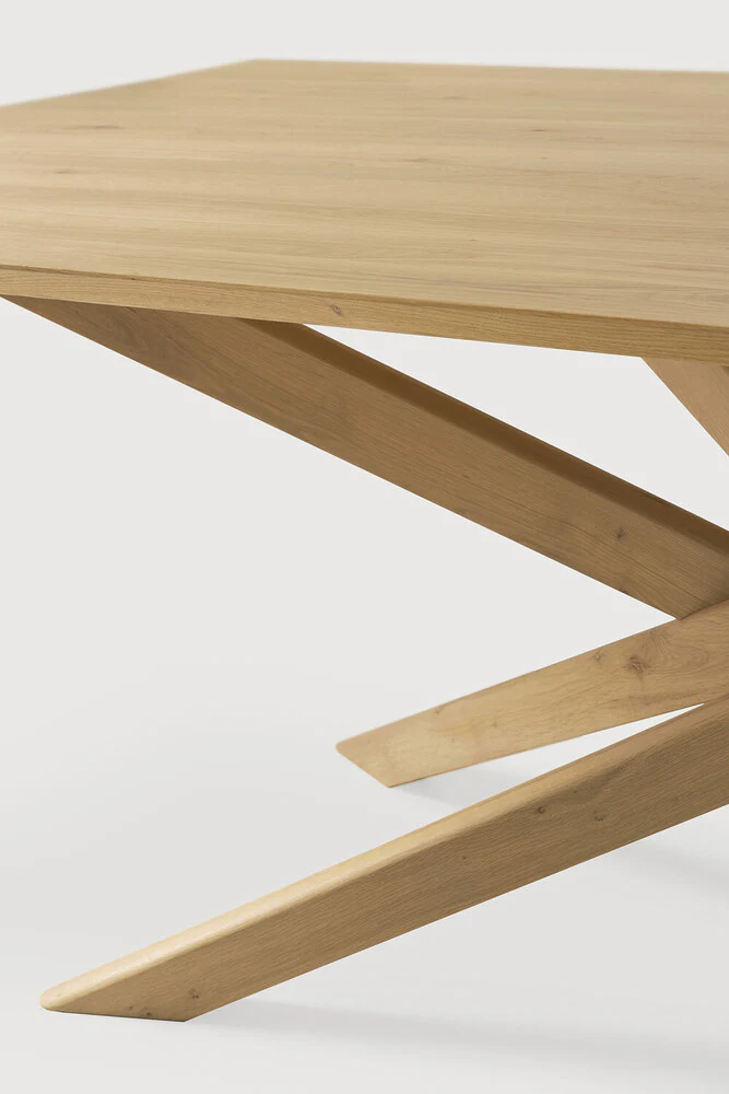 ETHNICRAFT MIKADO DINING TABLE - OAK | $5,799.00 - Image 3
