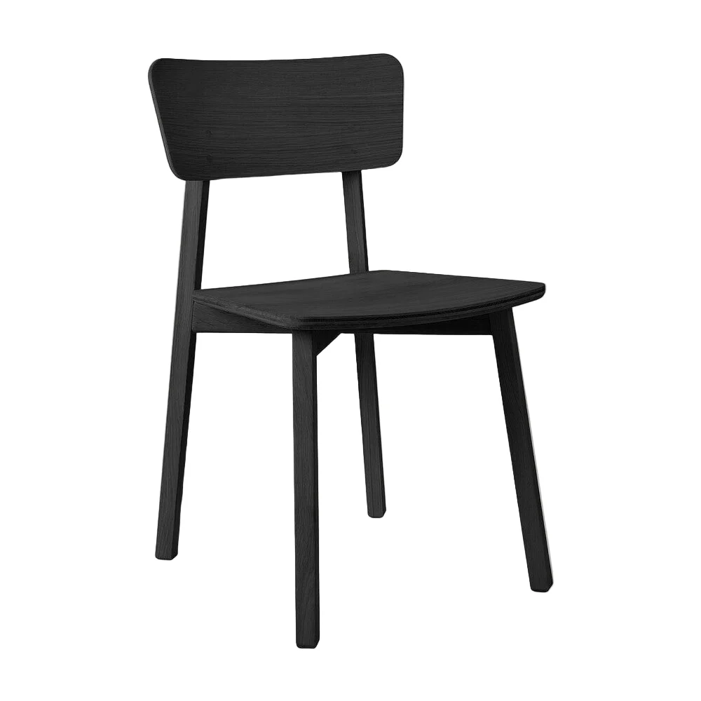 ETHNICRAFT CASALE DINING CHAIR - OAK BLACK | $669.00 - Image 1