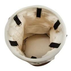 Klein Tools 5104OCTO Canvas Bucket, Leather Bottom, Connection Points, 12-Inch - Image 2