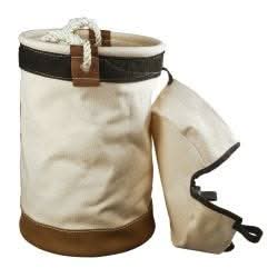Klein Tools 5104VT Leather Bottom Bucket with Top - Image 3