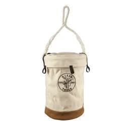 Klein Tools 5104VT Leather Bottom Bucket with Top - Image 1