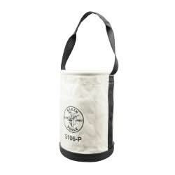 Klein Tools 5106P Straight-Wall Bucket Inside Pockets - Image 1