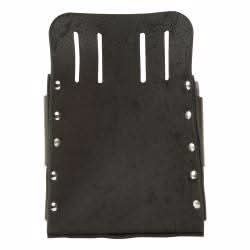 Klein Tools 5126 Leather Tool Pouch with Knife Snap, 5-Pocket - Image 3