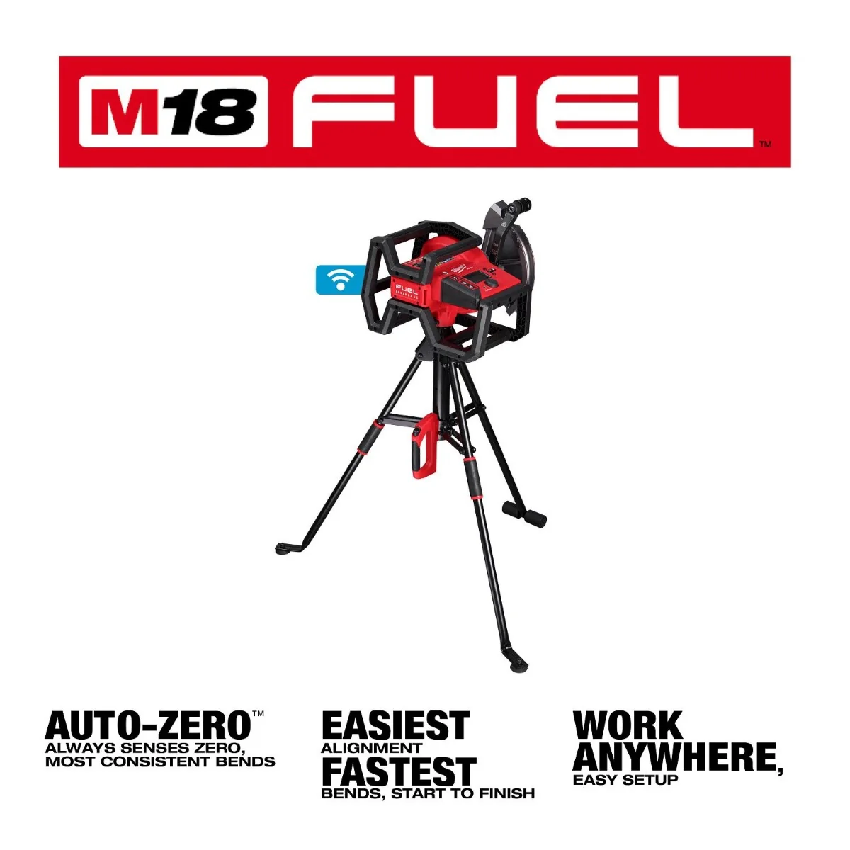 Milwaukee 5150-20 M18 FUEL Branch Conduit Bender w/ Auto-Zero, Tool Only - Image 3