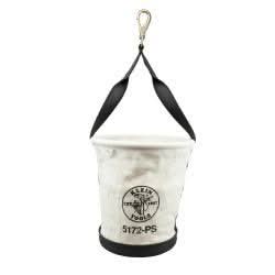 Klein Tools 5172PS Heavy-Duty Tapered Wall Bucket 15 Pocket - Image 2